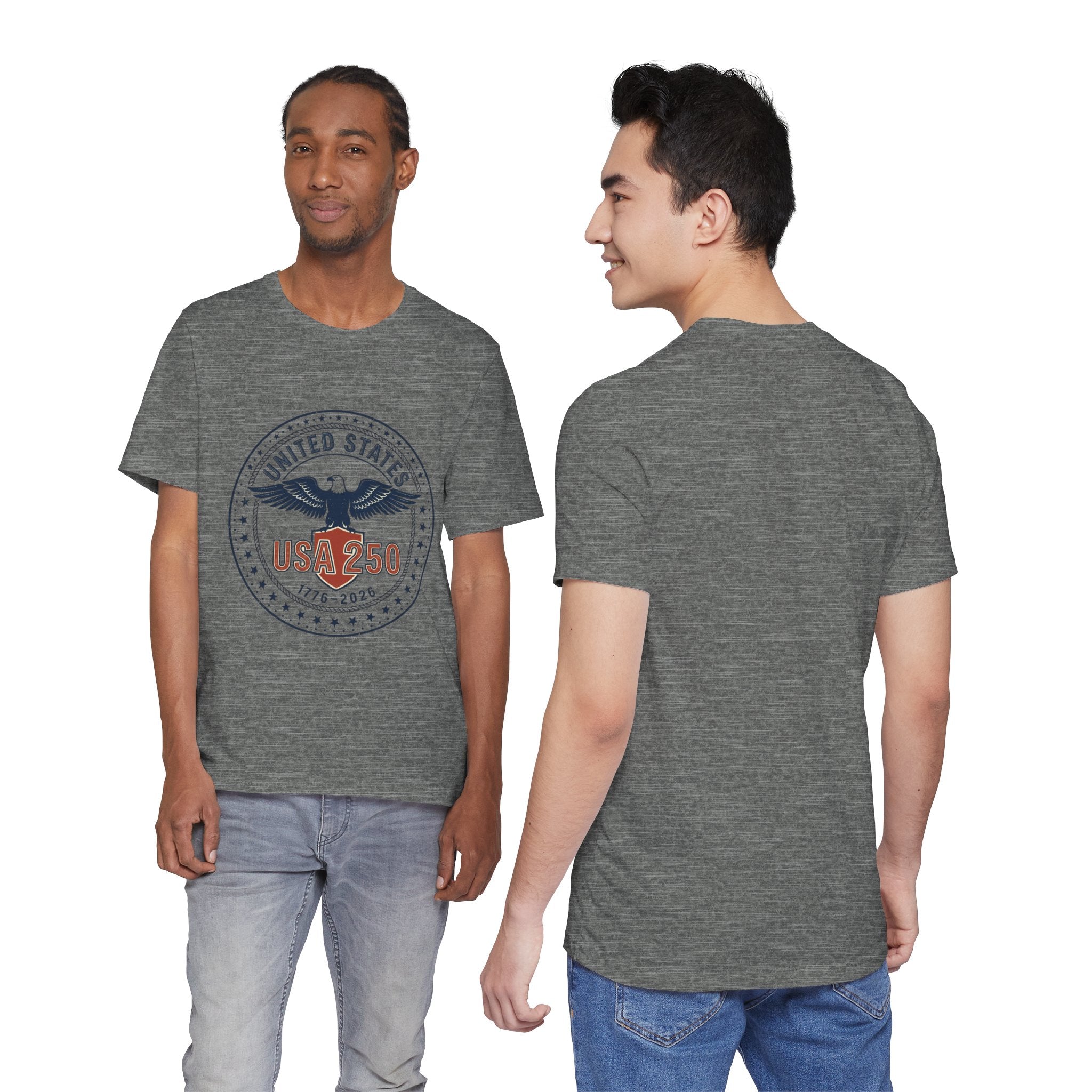 USA 250th Birthday Eagle Seal T-Shirt | 1776-2026 4th of July Patriotic Birthday