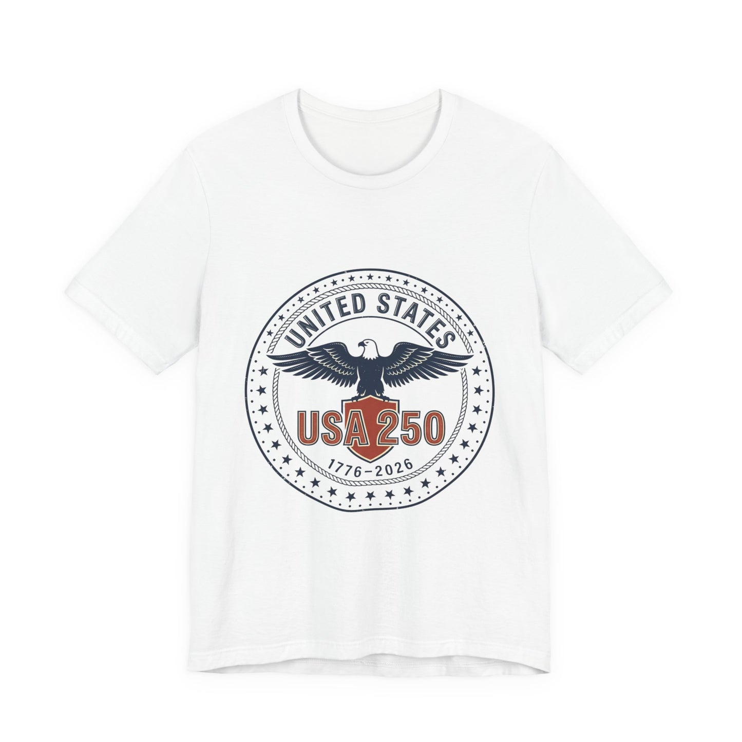 USA 250 Eagle Seal T-Shirt | 1776-2026 4th of July Patriotic Anniversary