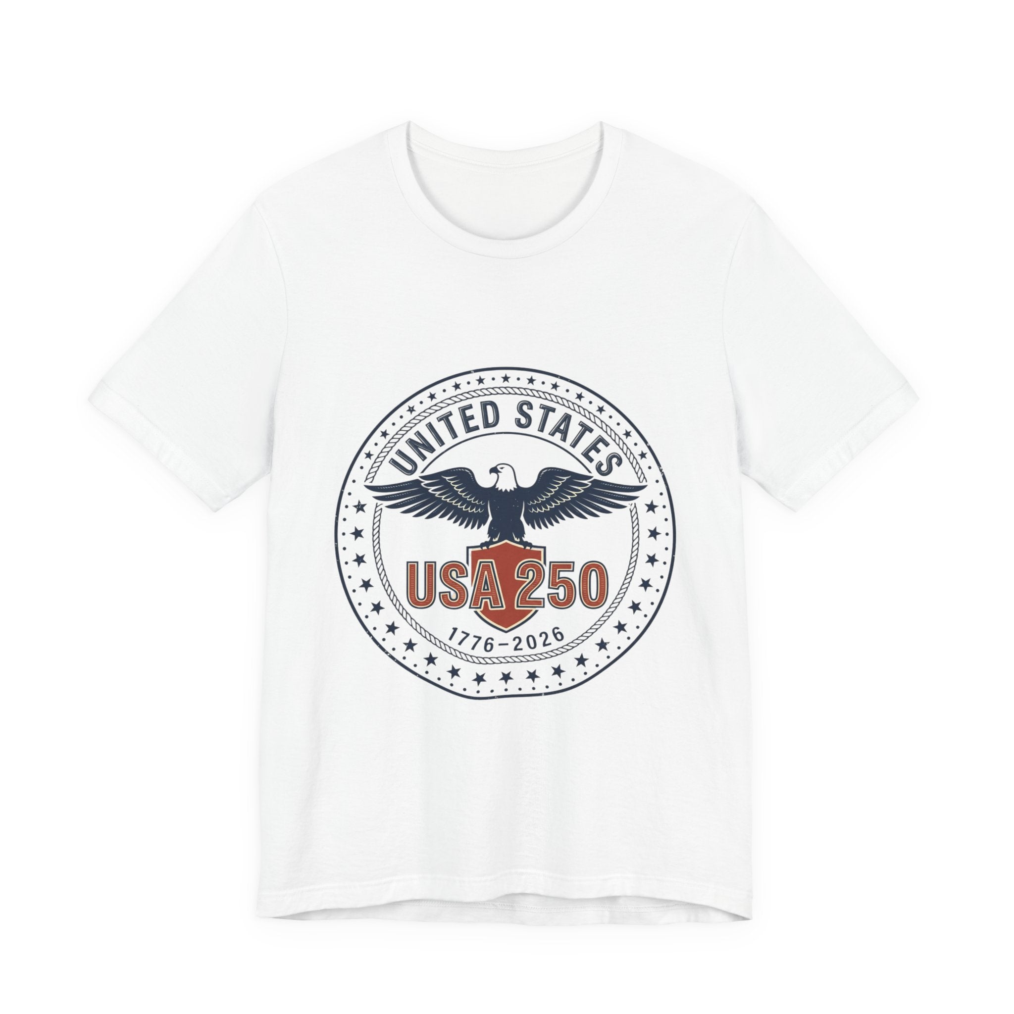 USA 250th Birthday Eagle Seal T-Shirt | 1776-2026 4th of July Patriotic Birthday
