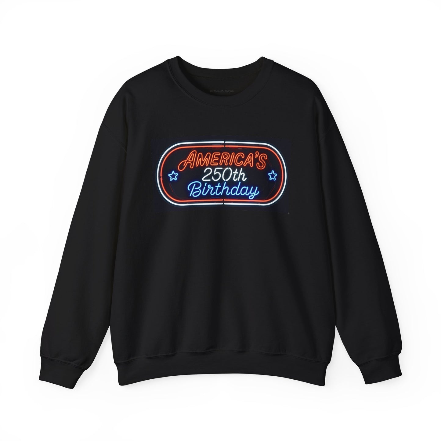 America's 250th Birthday Sweatshirt — Patriotic 4th of July Crewneck