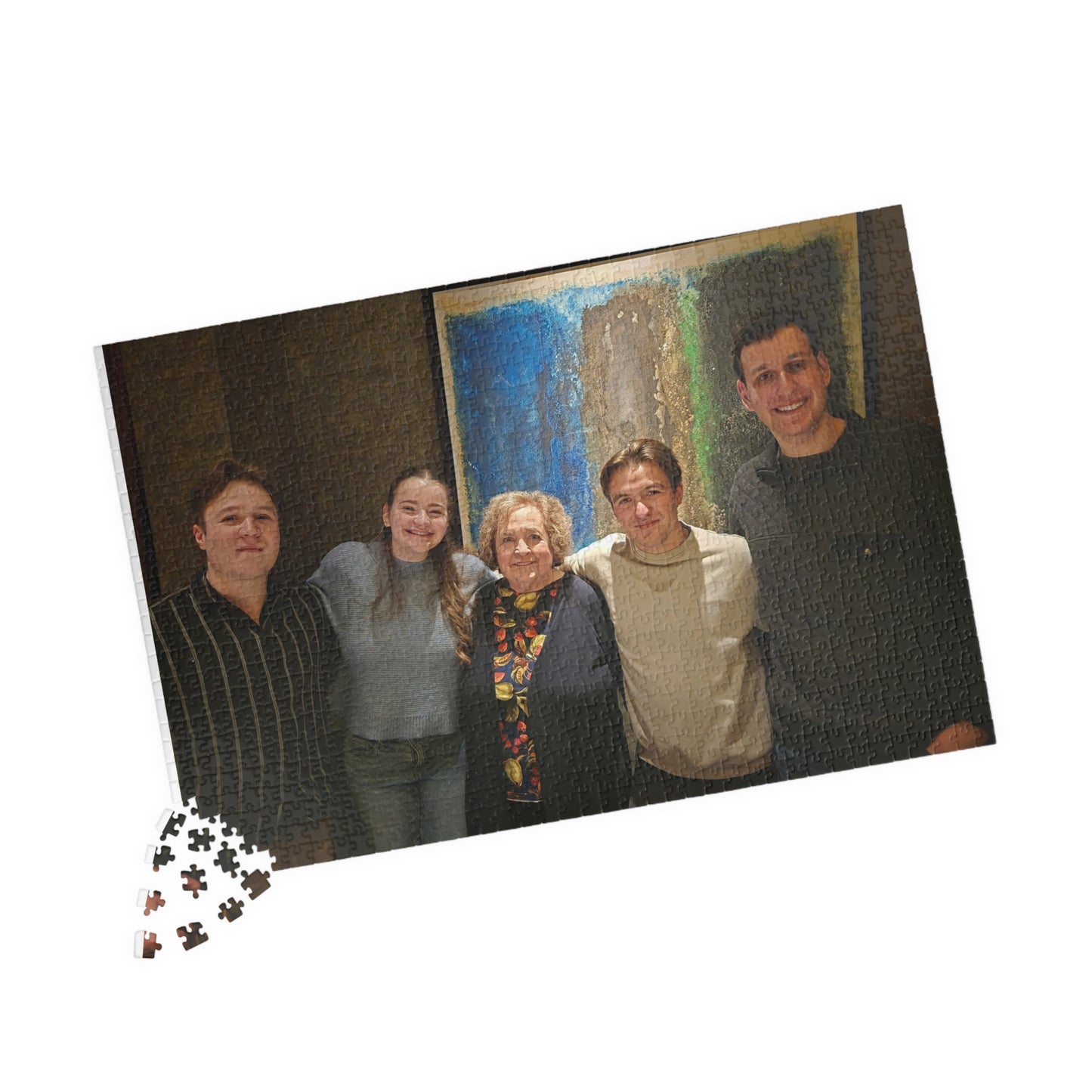 Custom Photo Family Puzzle — Personalized Jigsaw (110–1014 Pieces)