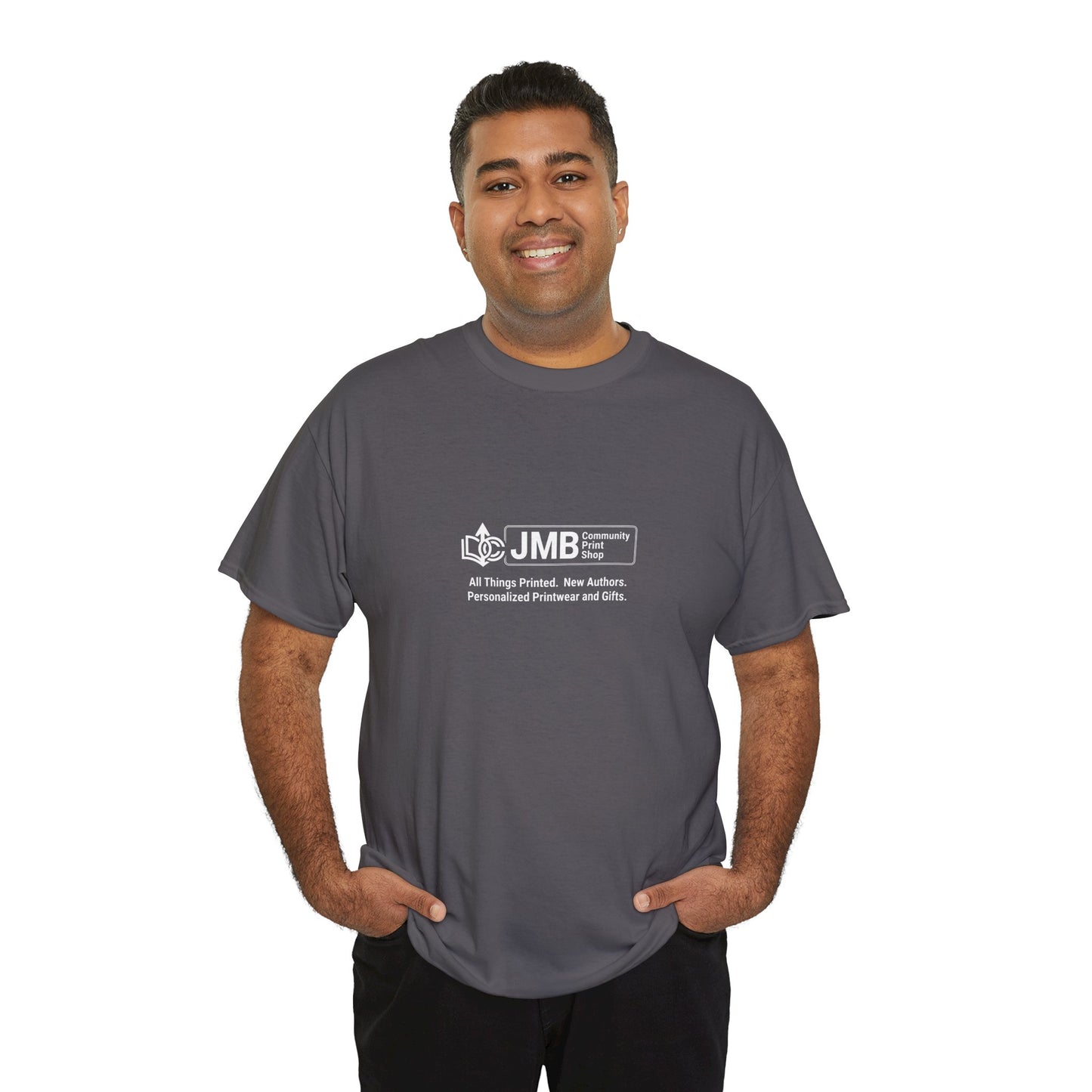 T-Shirt — Minimalist JMB Logo Tee (Small Chest Print)