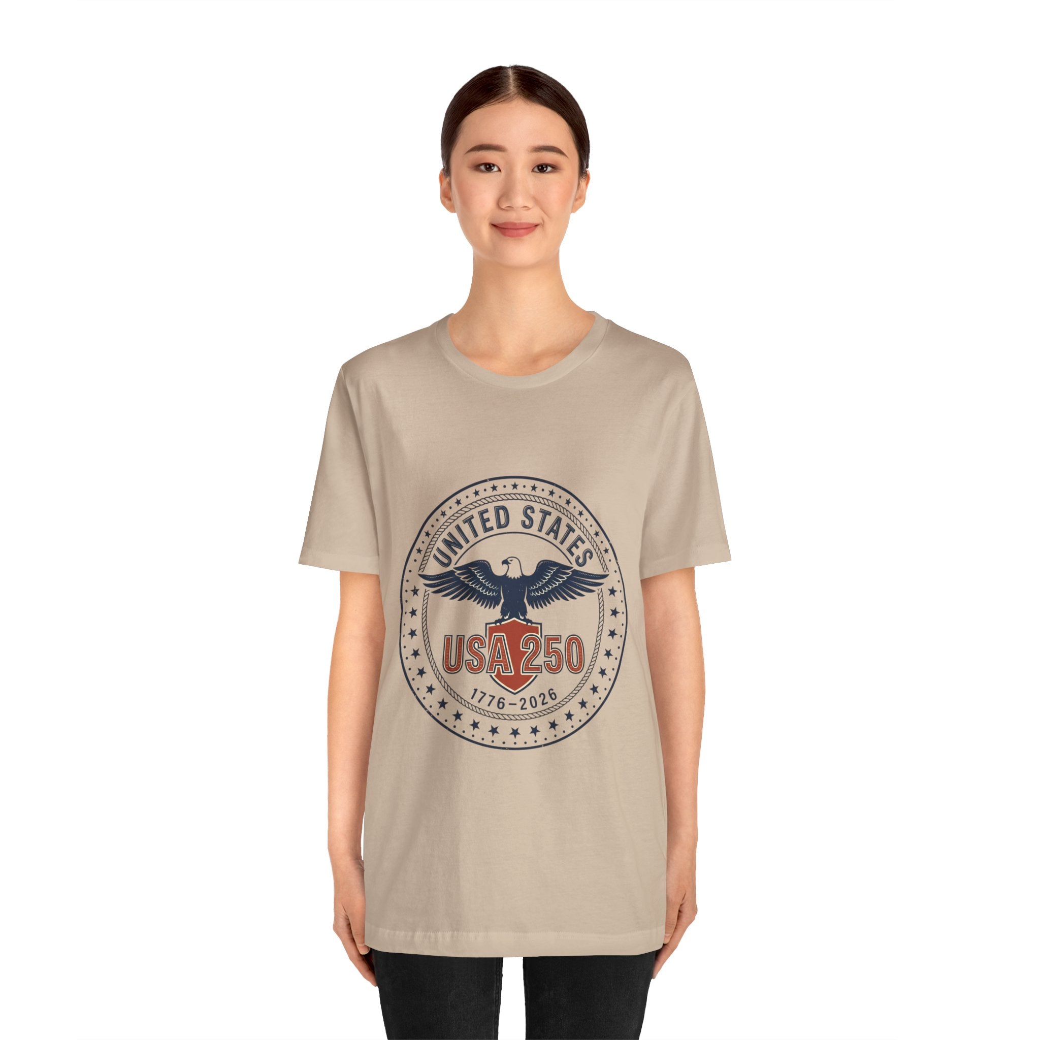 USA 250th Birthday Eagle Seal T-Shirt | 1776-2026 4th of July Patriotic Birthday