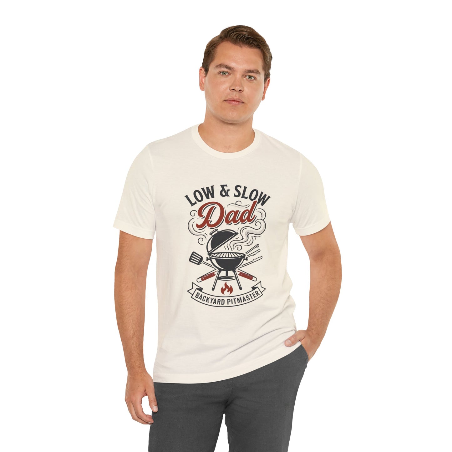 Low & Slow Dad Grill T-Shirt | Father’s Day BBQ Pitmaster Tee