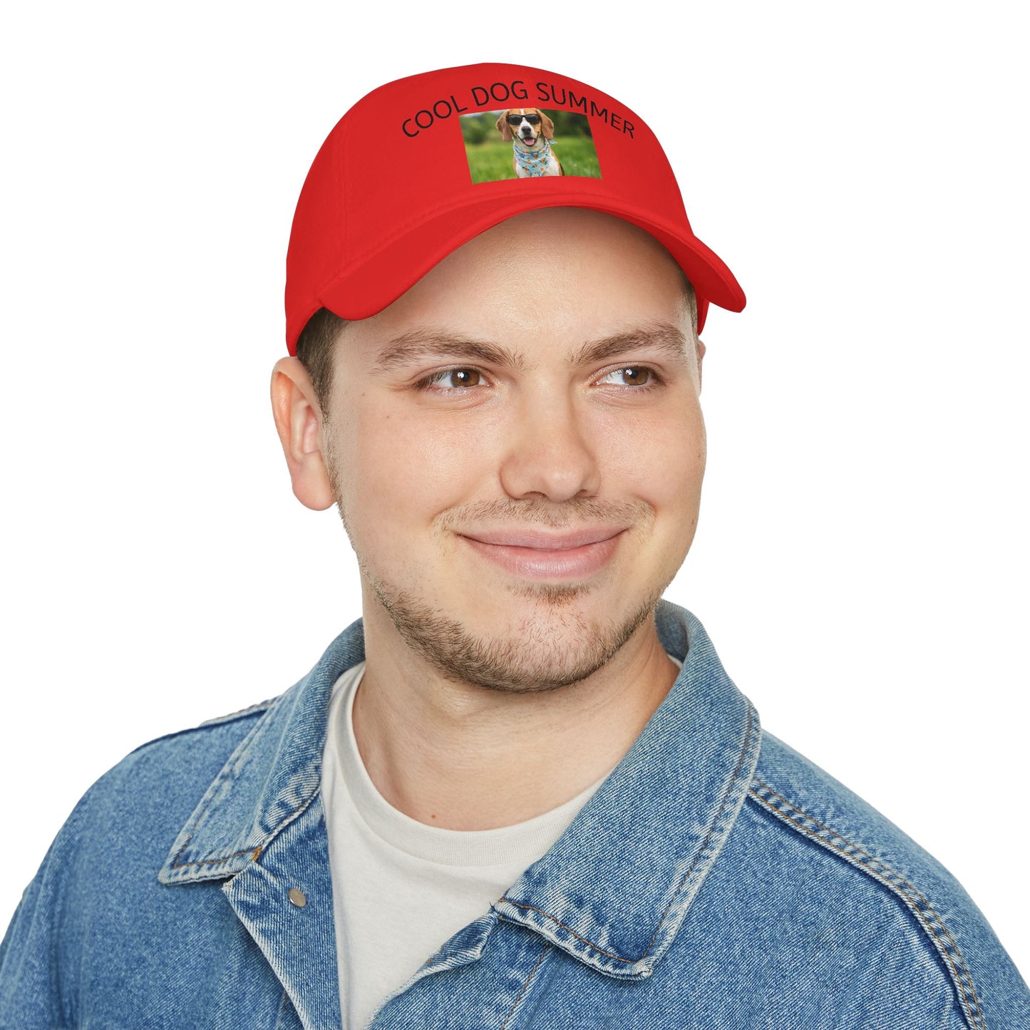 Design your way! Personalized Photo Baseball Cap — Custom Pet Image Low-Profile Hat