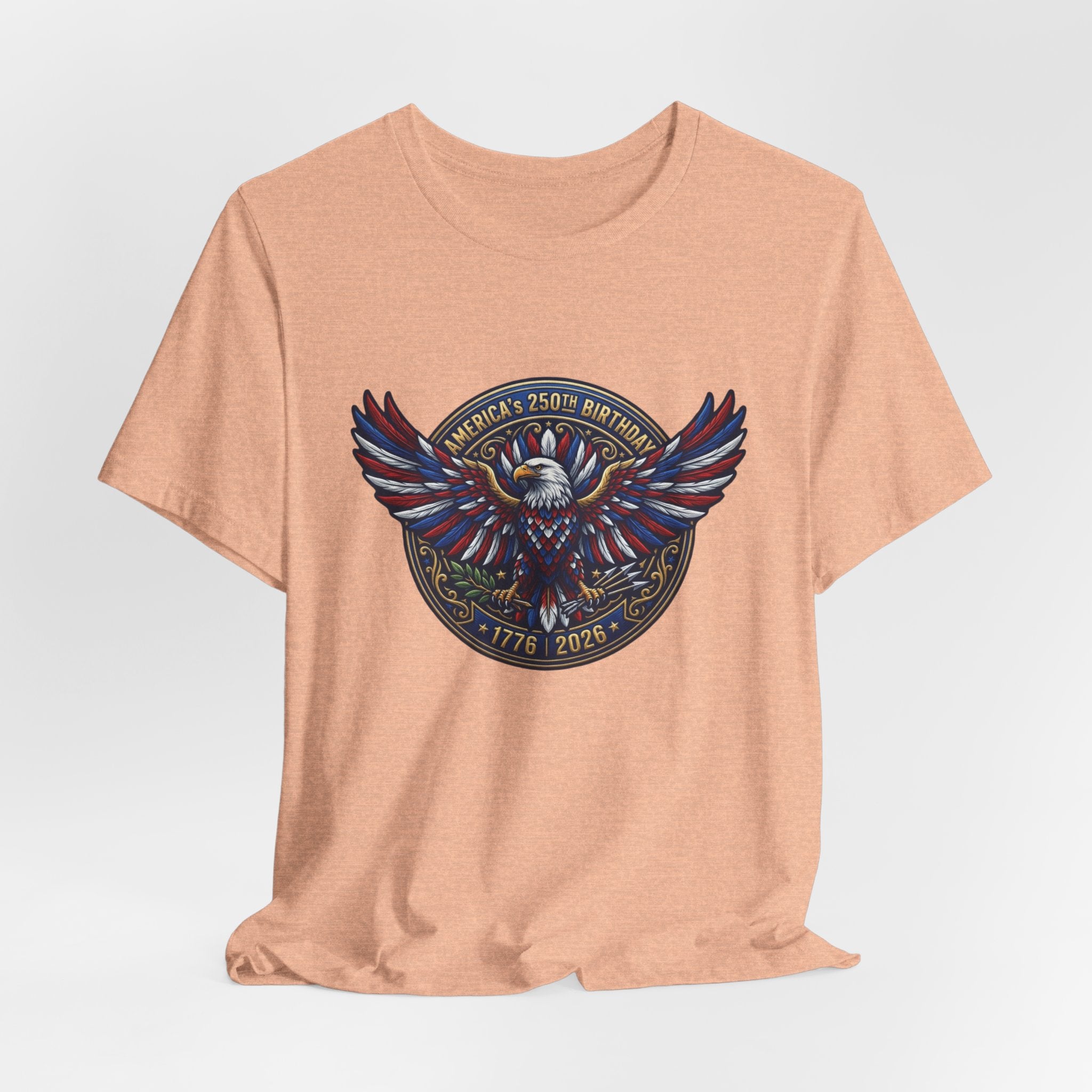 Patriotic Eagle America's 250th Birthday T-Shirt — 1776–2026 Commemorative Tee