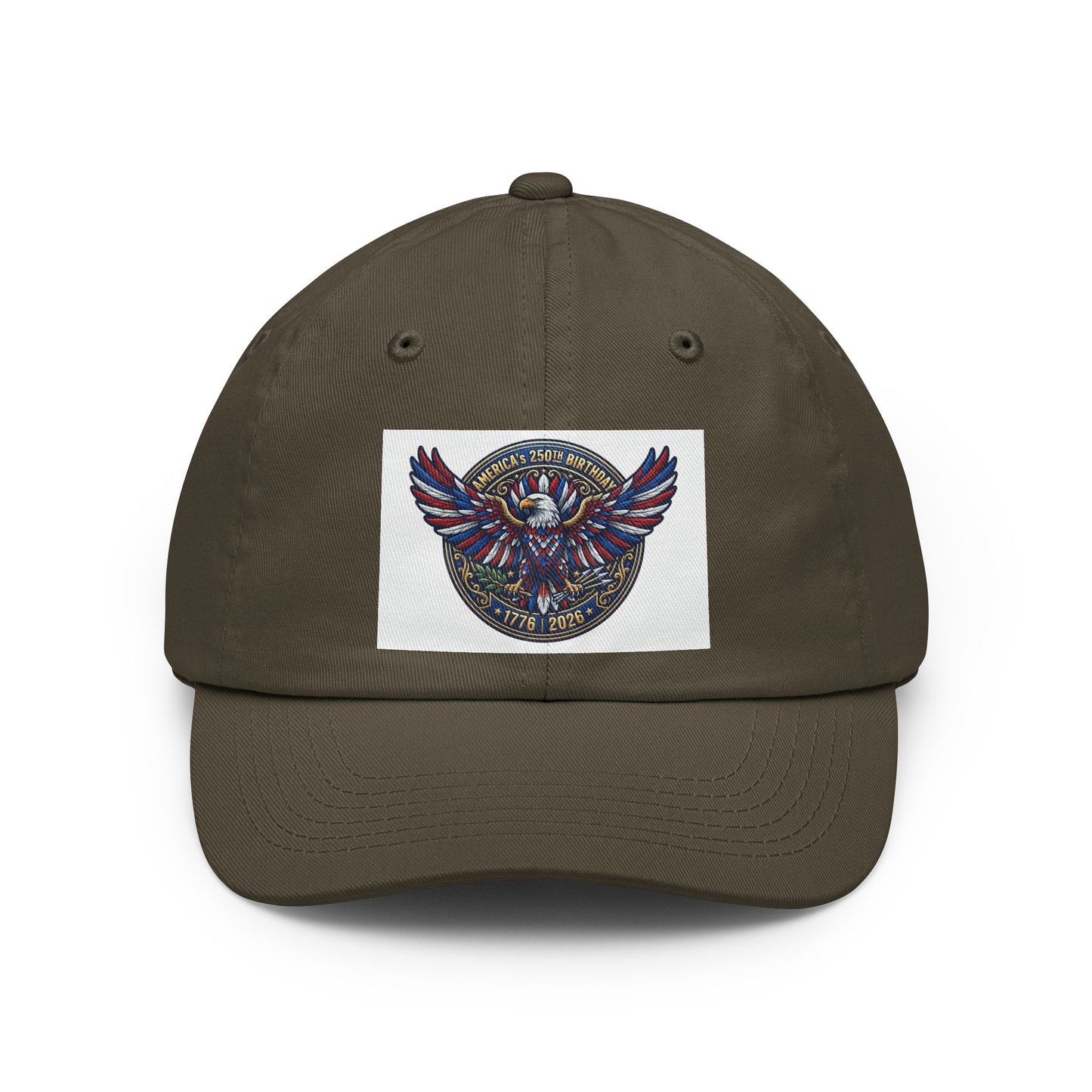 Dad Hat - 'America's 250th Birthday' Embroidered Patriotic Cap