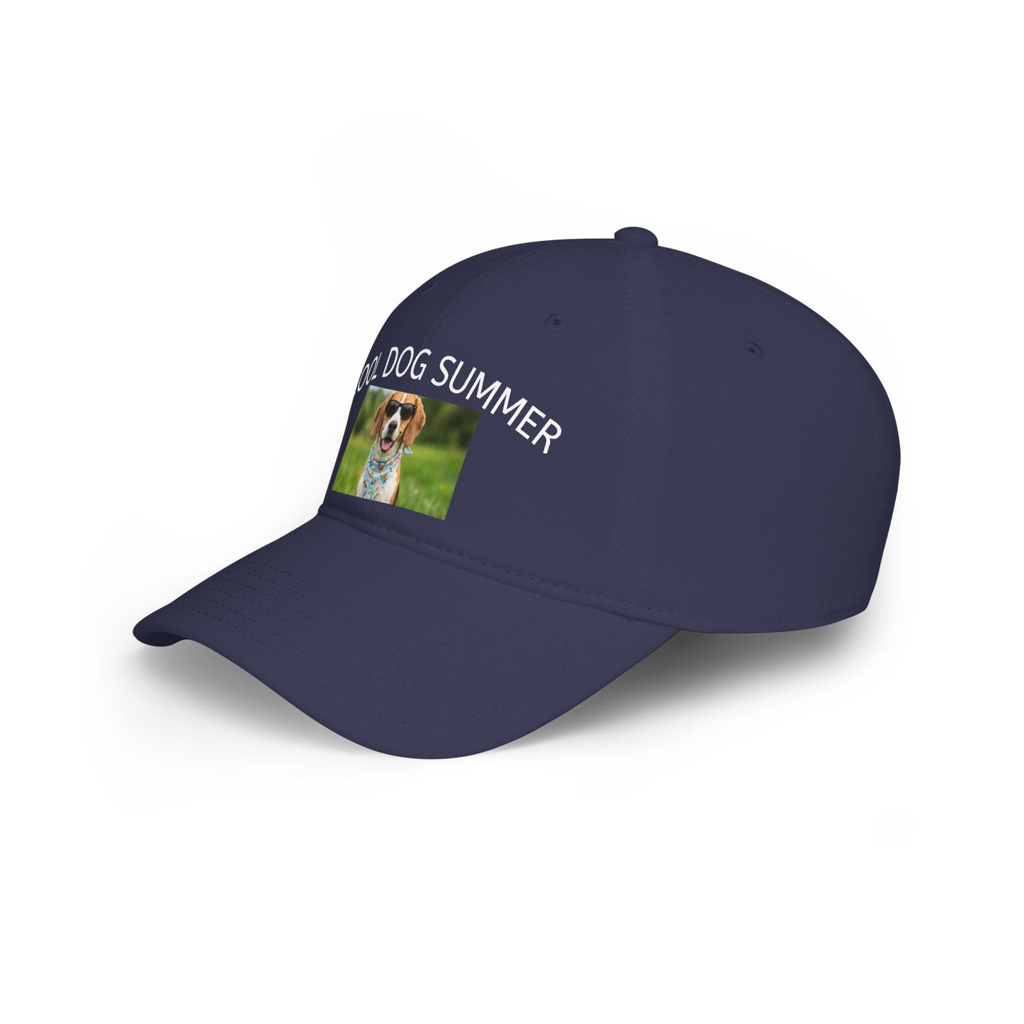 Design your way! Personalized Photo Baseball Cap — Custom Pet Image Low-Profile Hat