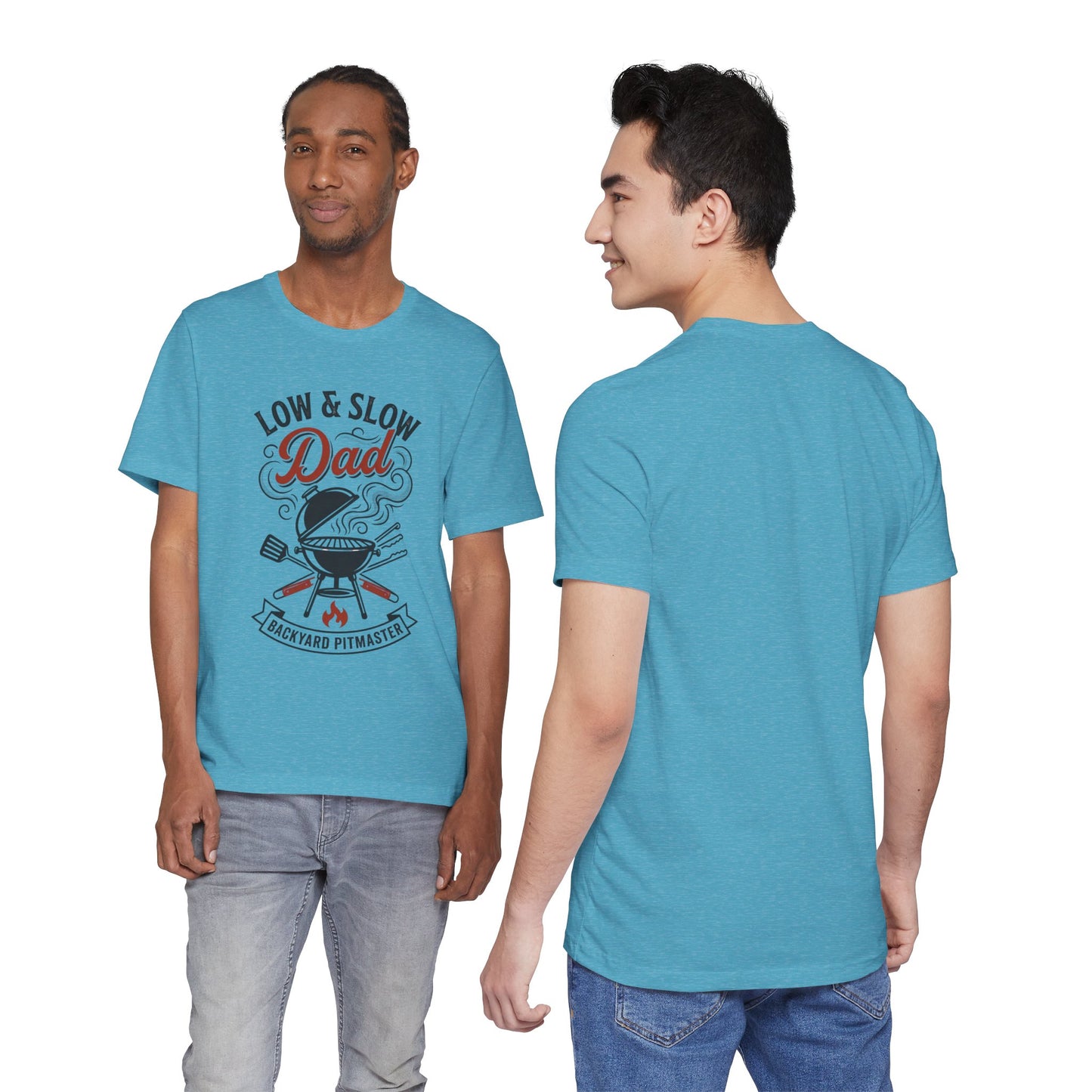 Low & Slow Dad Grill T-Shirt | Father’s Day BBQ Pitmaster Tee