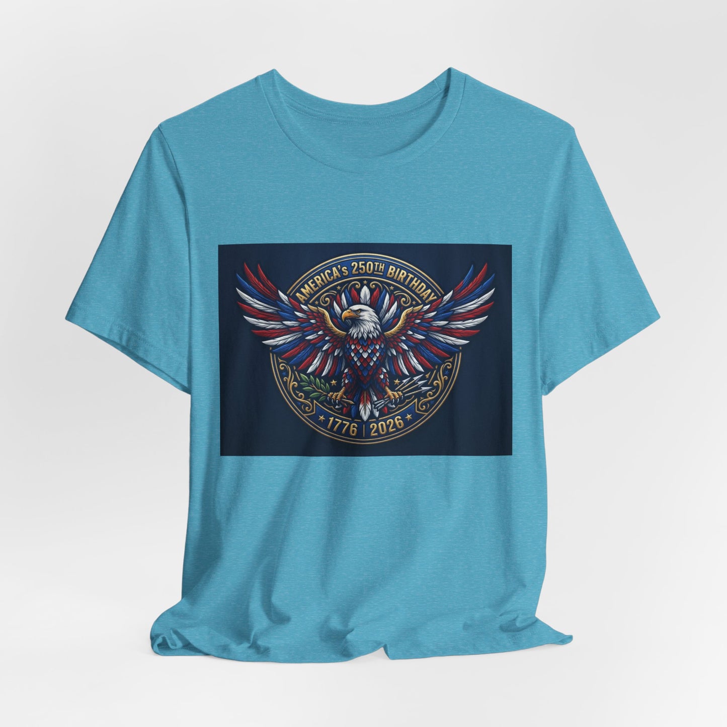 Patriotic Eagle 250th Anniversary T-Shirt — America 1776–2026 Commemorative Tee