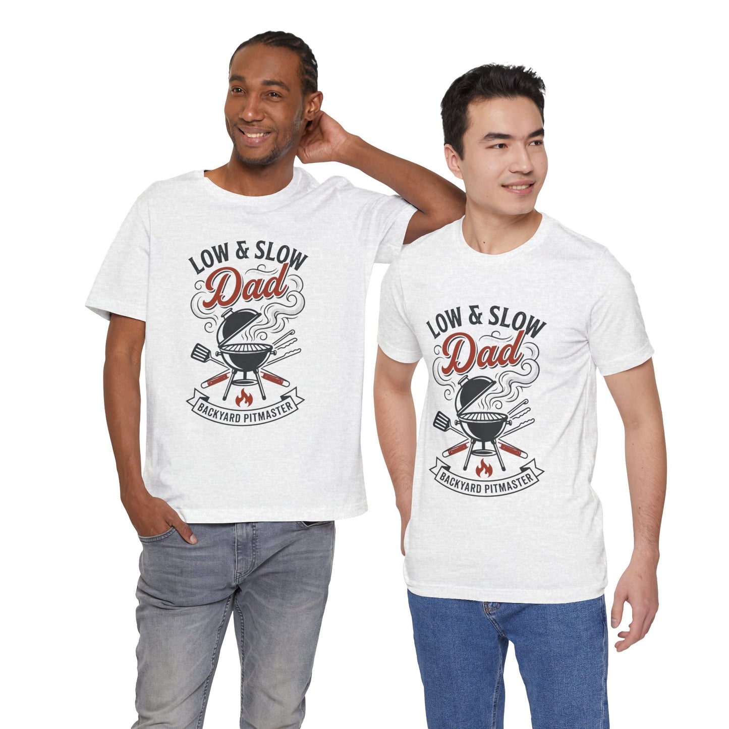 Low & Slow Dad Grill T-Shirt | Father’s Day BBQ Pitmaster Tee