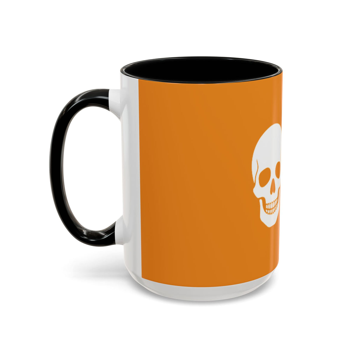 Pumpkin Spice Skull Coffee Mug — “My Blood Type Is Pumpkin Spice” Accent Mug