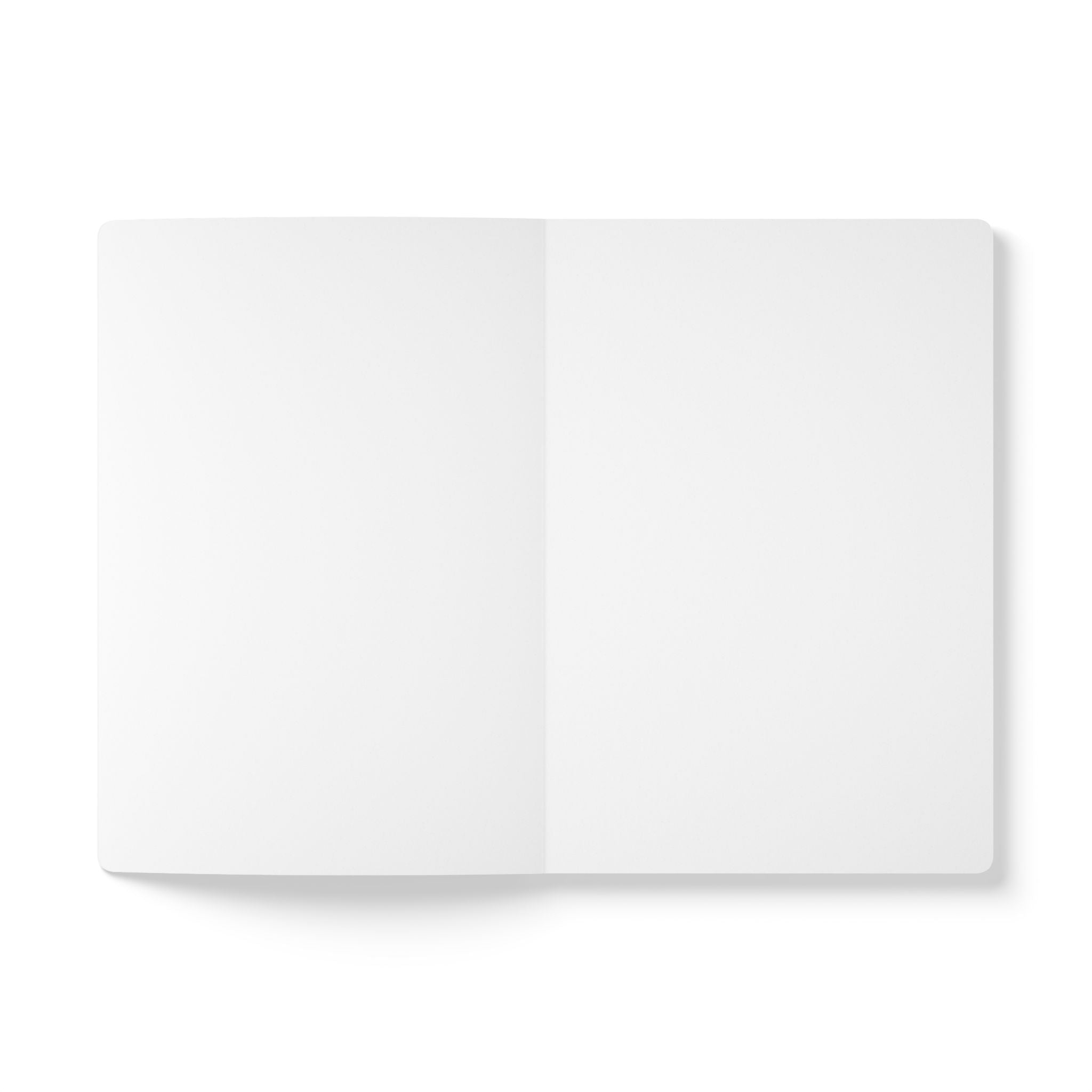 Personalized Photo Journal — Custom Softcover Notebook with Your Image & Text