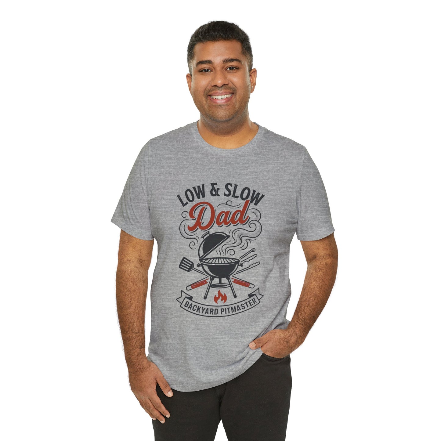 Low & Slow Dad Grill T-Shirt | Father’s Day BBQ Pitmaster Tee