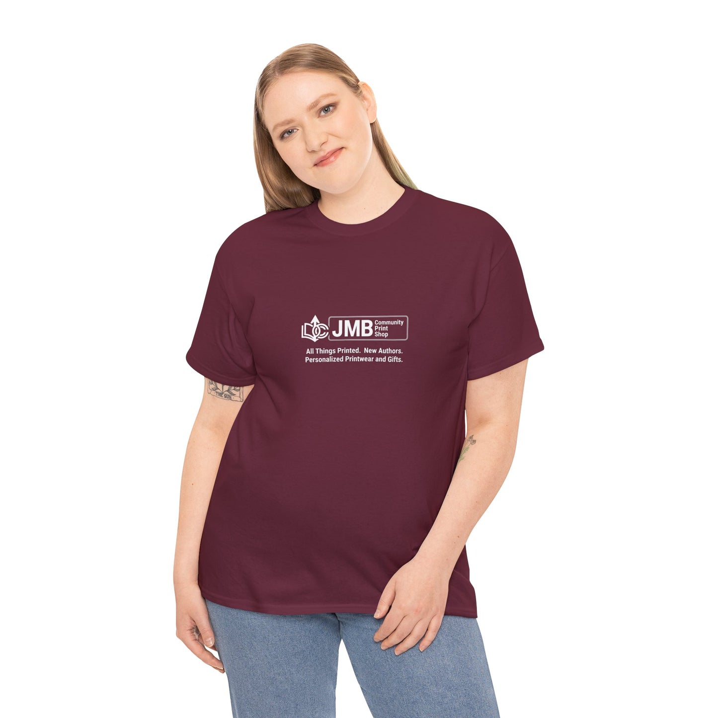 T-Shirt — Minimalist JMB Logo Tee (Small Chest Print)