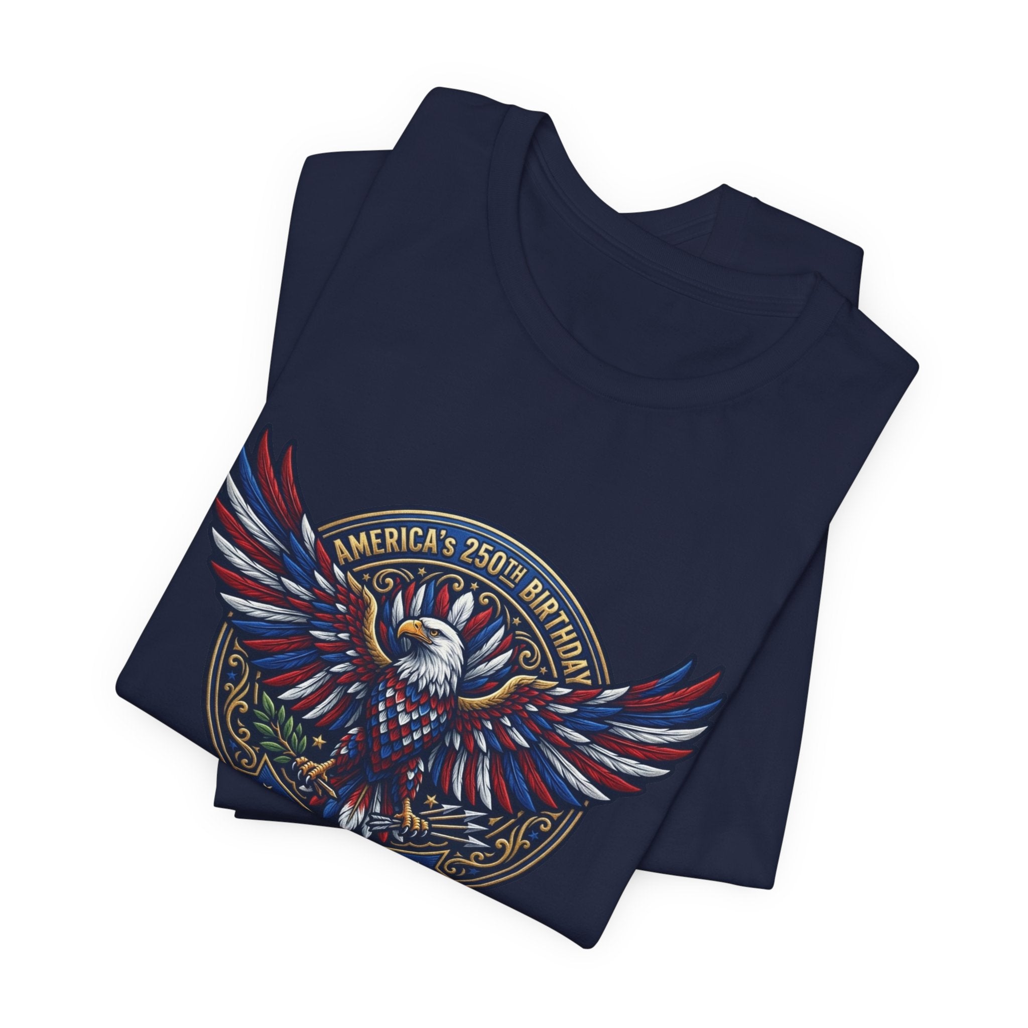 Patriotic Eagle America's 250th Birthday T-Shirt — 1776–2026 Commemorative Tee