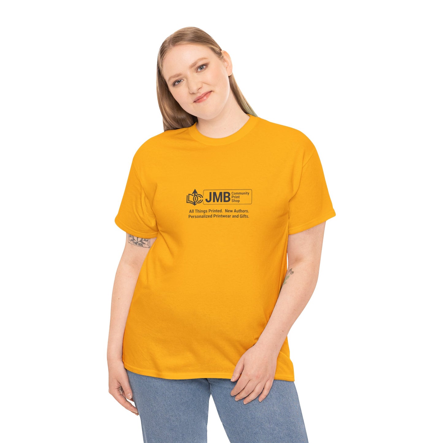 T-Shirt — Minimalist JMB Logo Tee (Small Chest Print)
