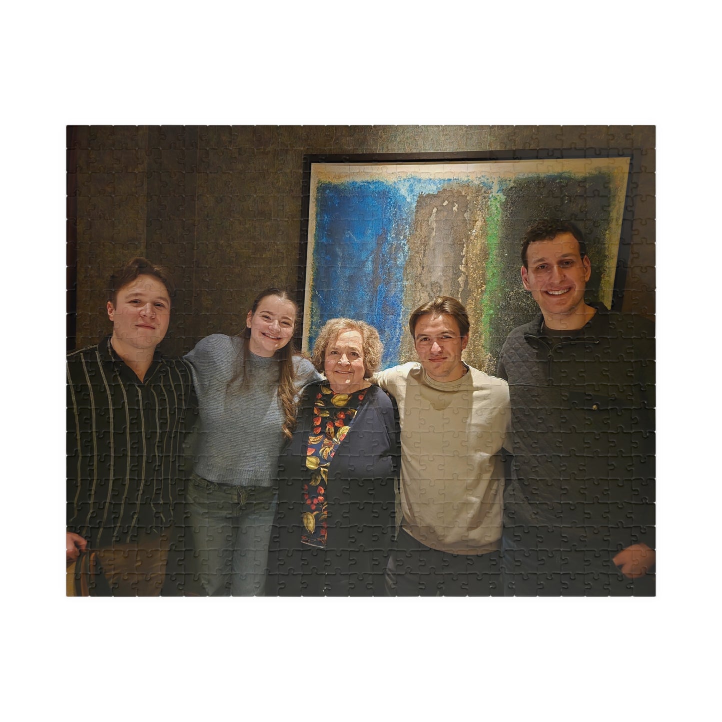 Custom Photo Family Puzzle — Personalized Jigsaw (110–1014 Pieces)