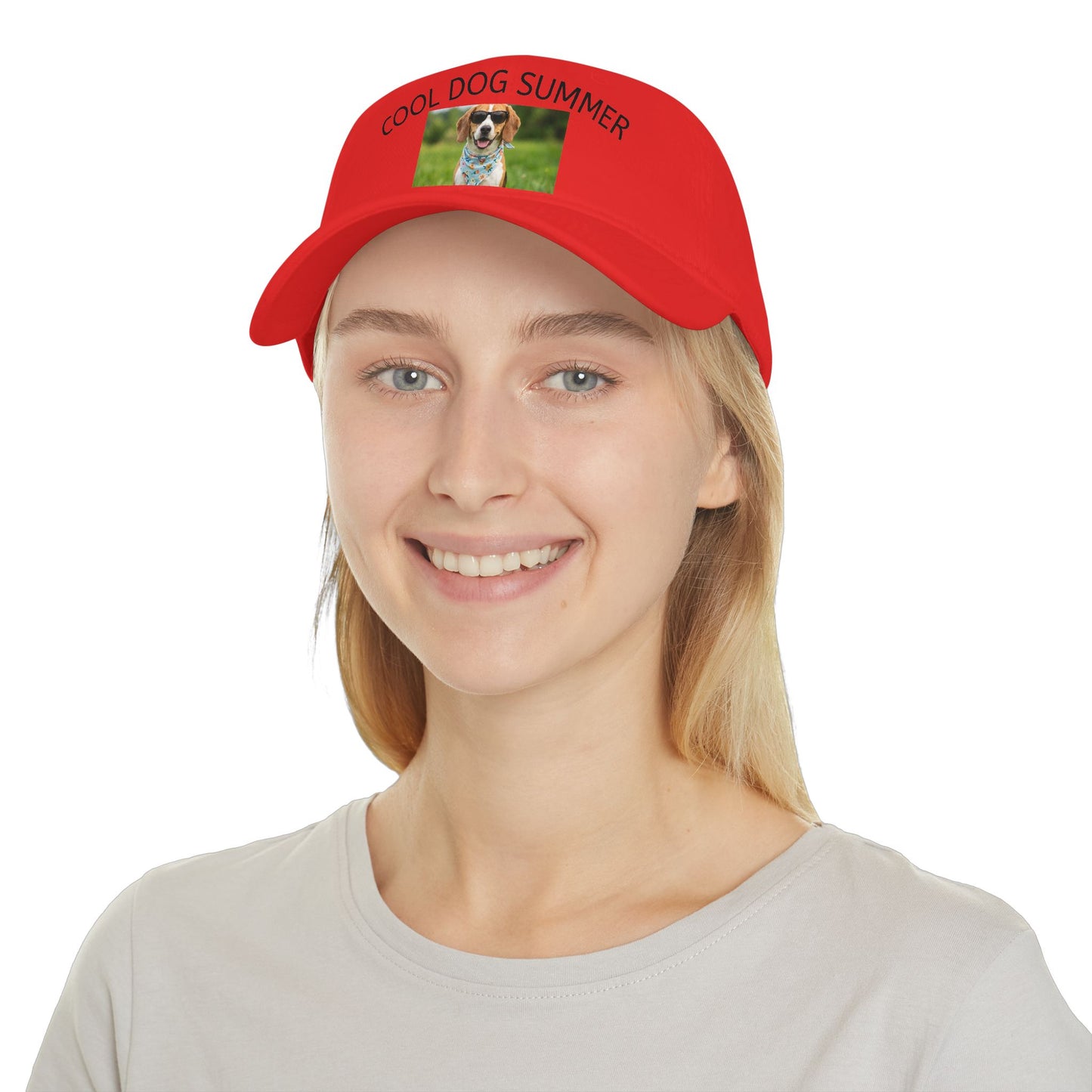 Design your way! Personalized Photo Baseball Cap — Custom Pet Image Low-Profile Hat