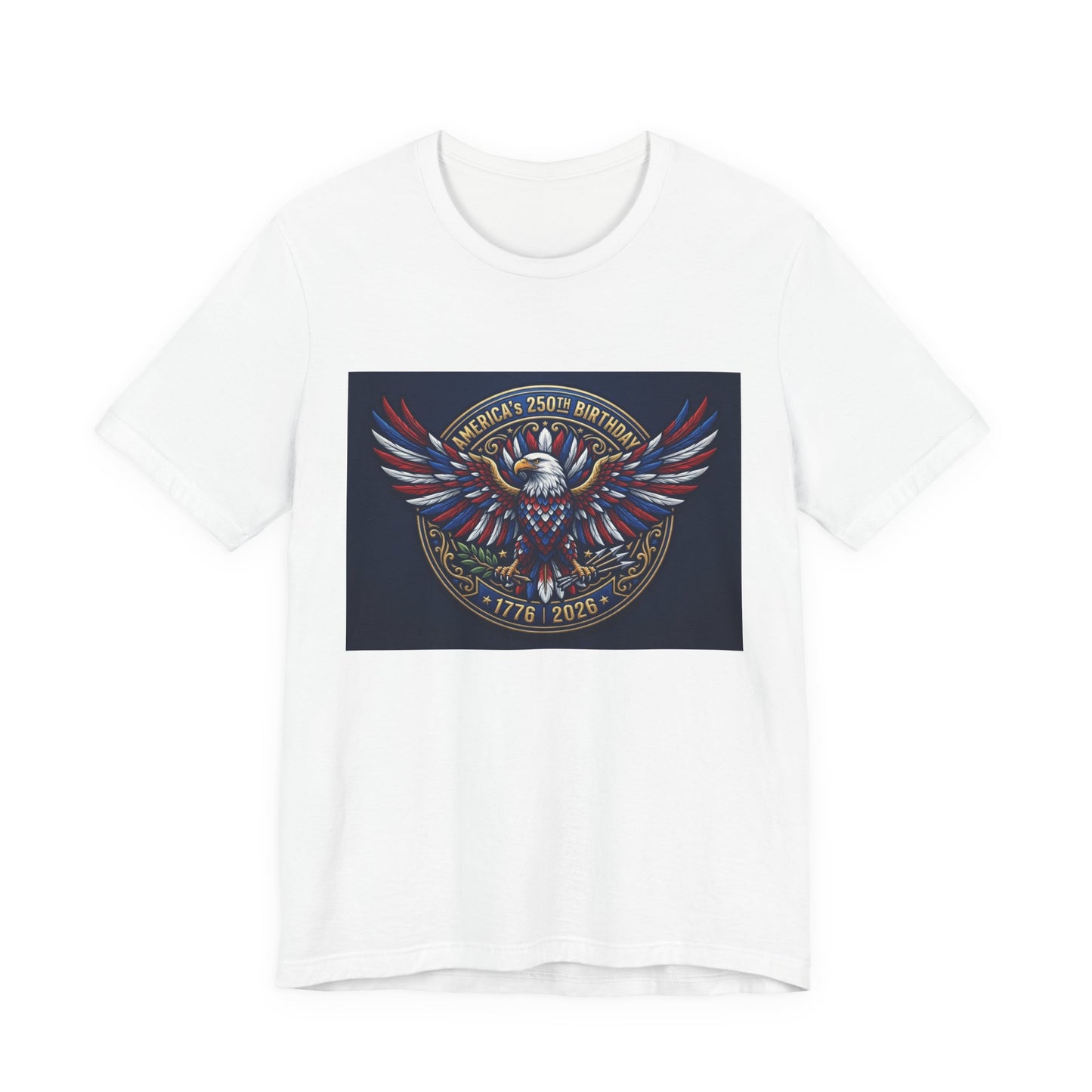 Patriotic Eagle 250th Anniversary T-Shirt — America 1776–2026 Commemorative Tee