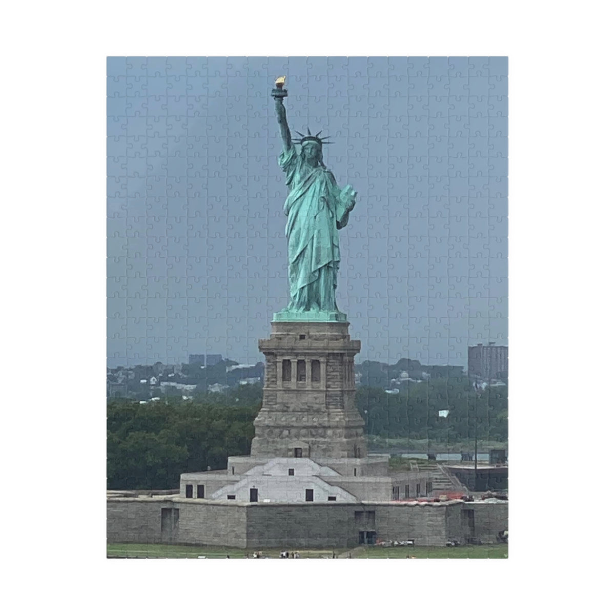 Statue of Liberty Jigsaw Puzzle - New York Landmark Puzzle (110/252/520/1014 pcs)