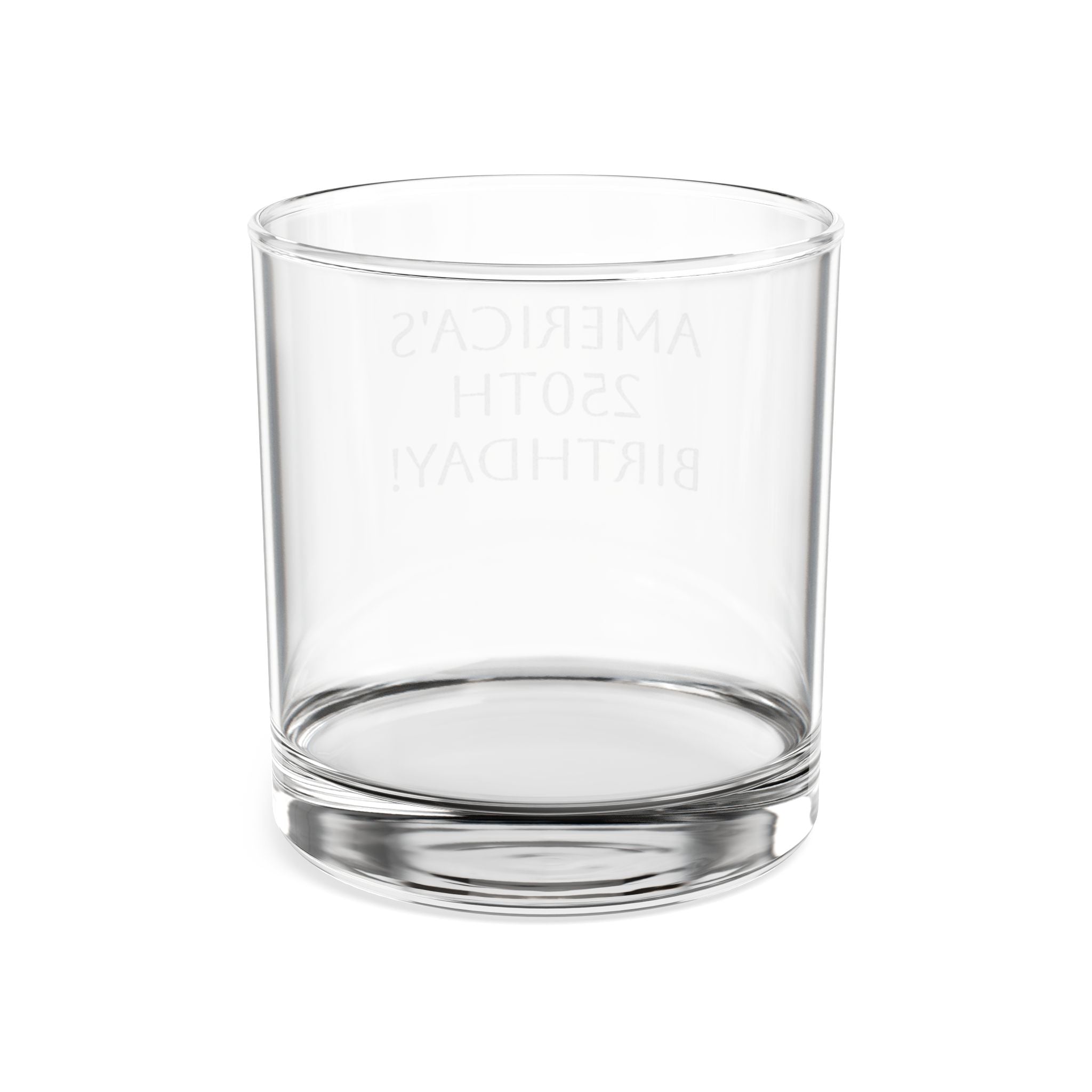 Engraved Whiskey Glass (10.5 oz) — Personalized Birthday & Milestone Rocks Glass