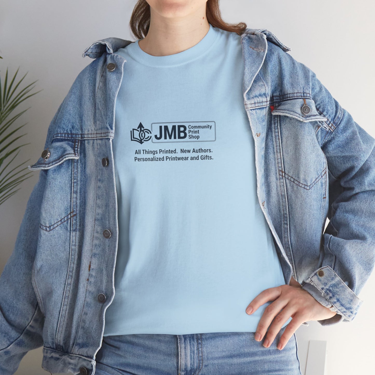 T-Shirt — Minimalist JMB Logo Tee (Small Chest Print)