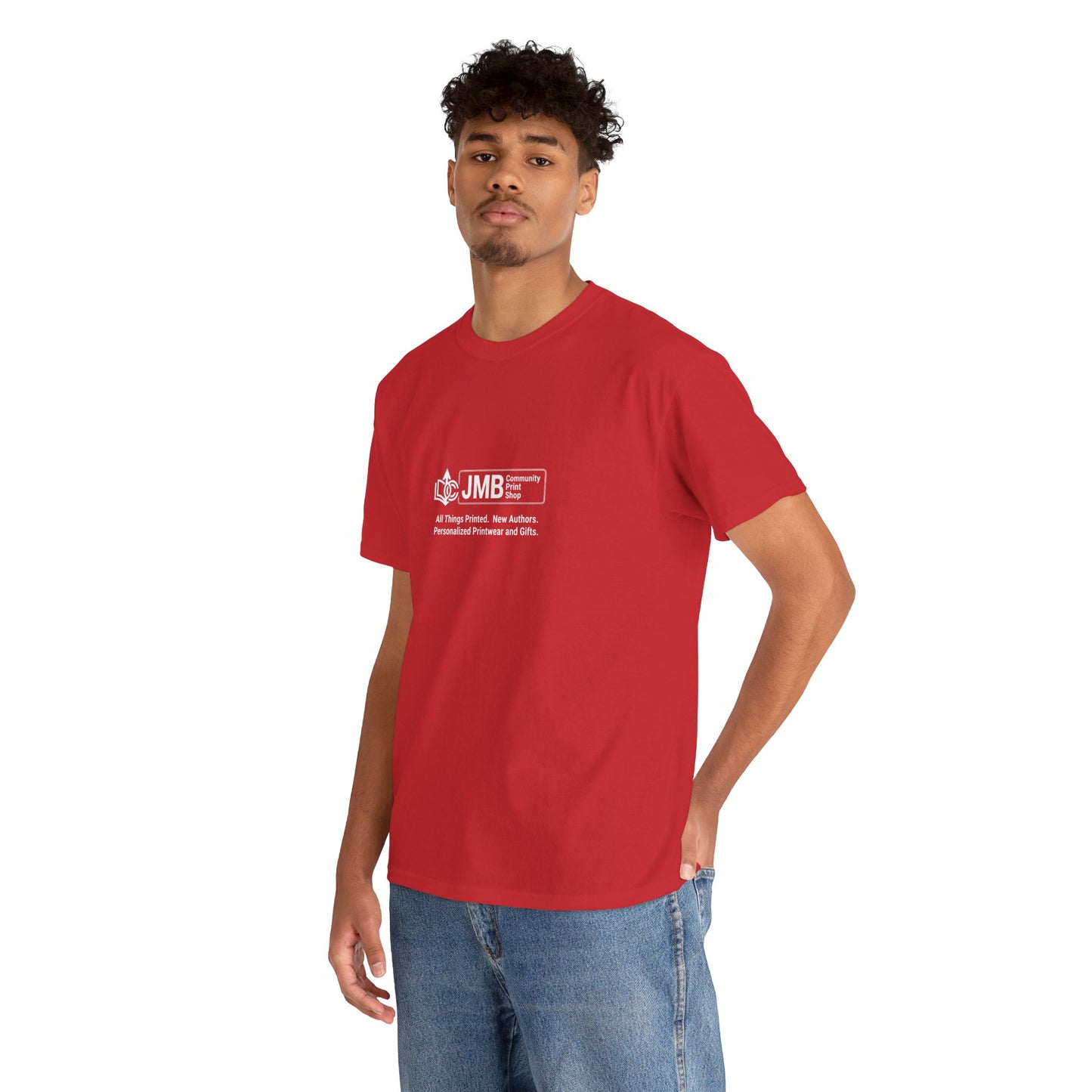 T-Shirt — Minimalist JMB Logo Tee (Small Chest Print)