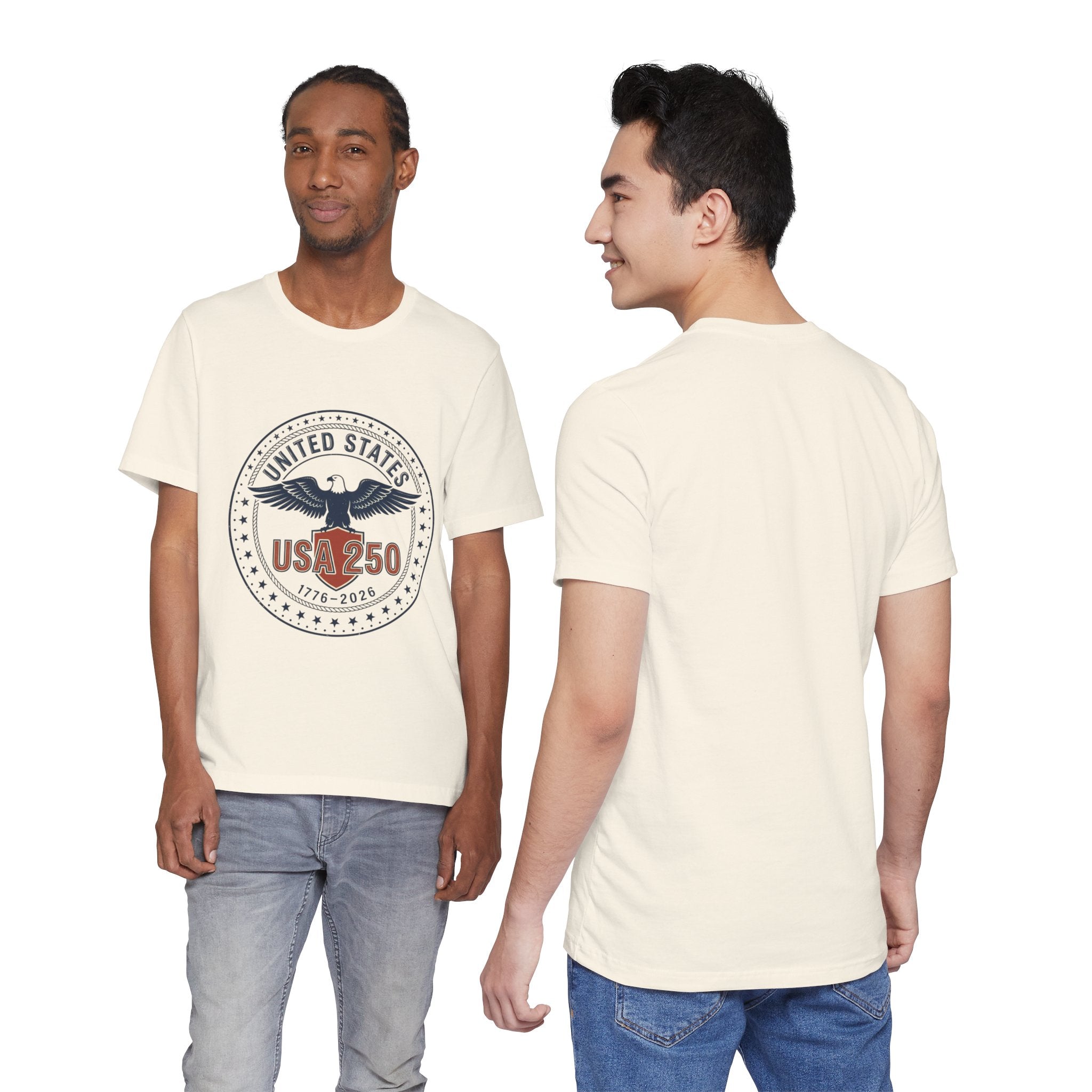 USA 250th Birthday Eagle Seal T-Shirt | 1776-2026 4th of July Patriotic Birthday