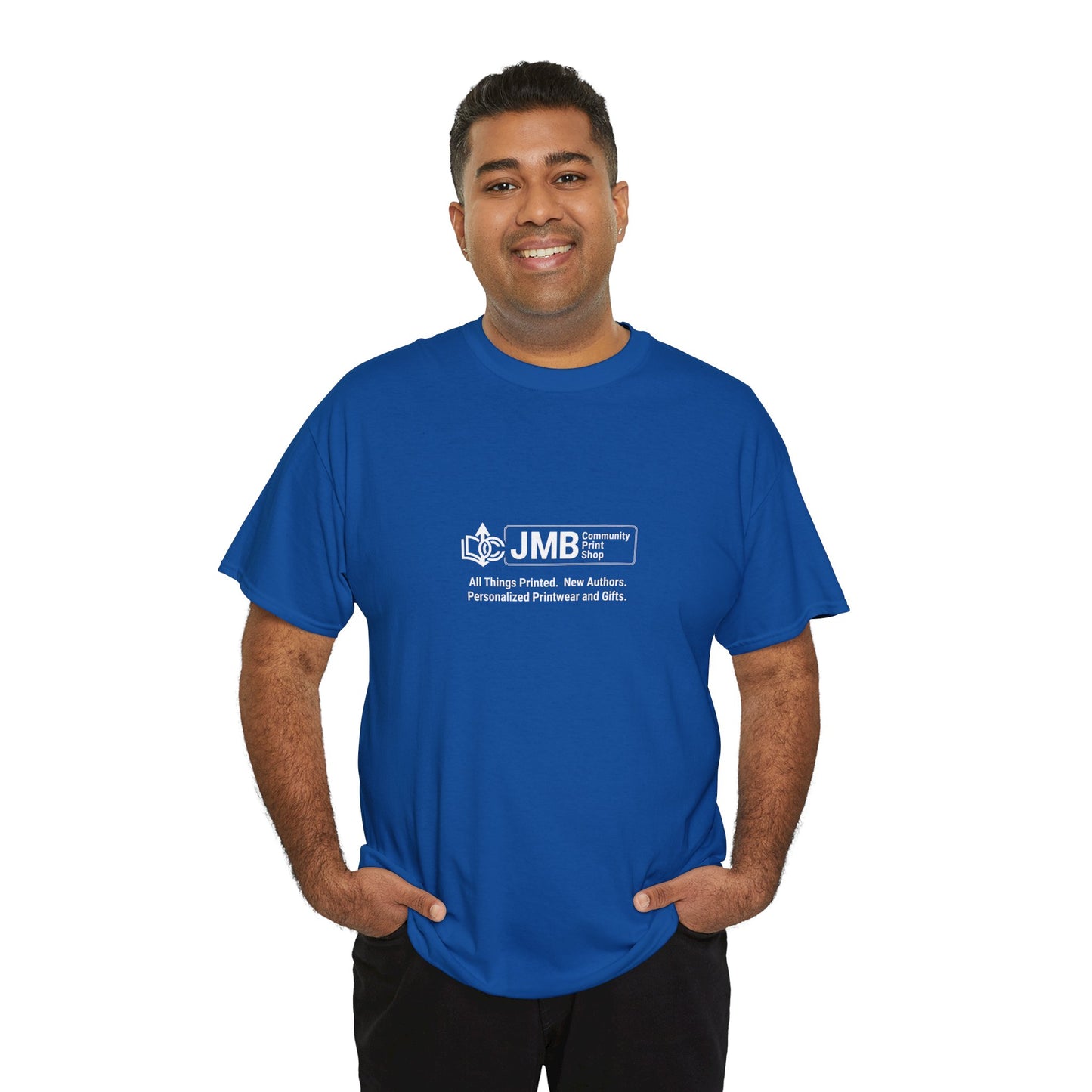 T-Shirt — Minimalist JMB Logo Tee (Small Chest Print)