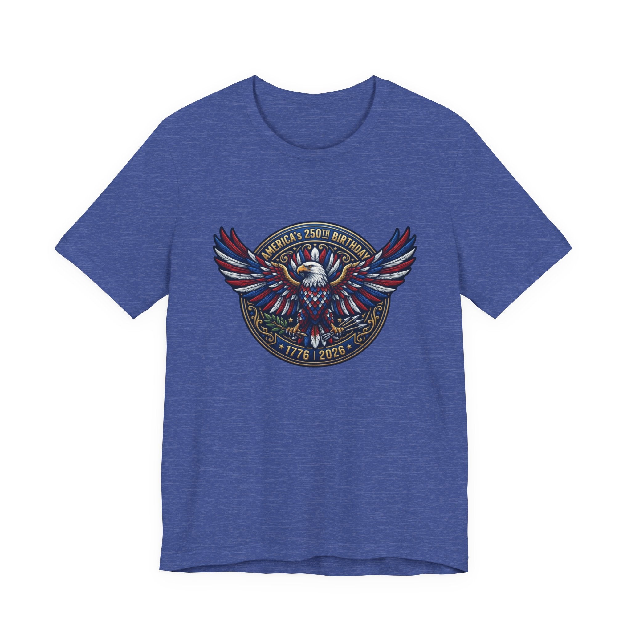 Patriotic Eagle America's 250th Birthday T-Shirt — 1776–2026 Commemorative Tee