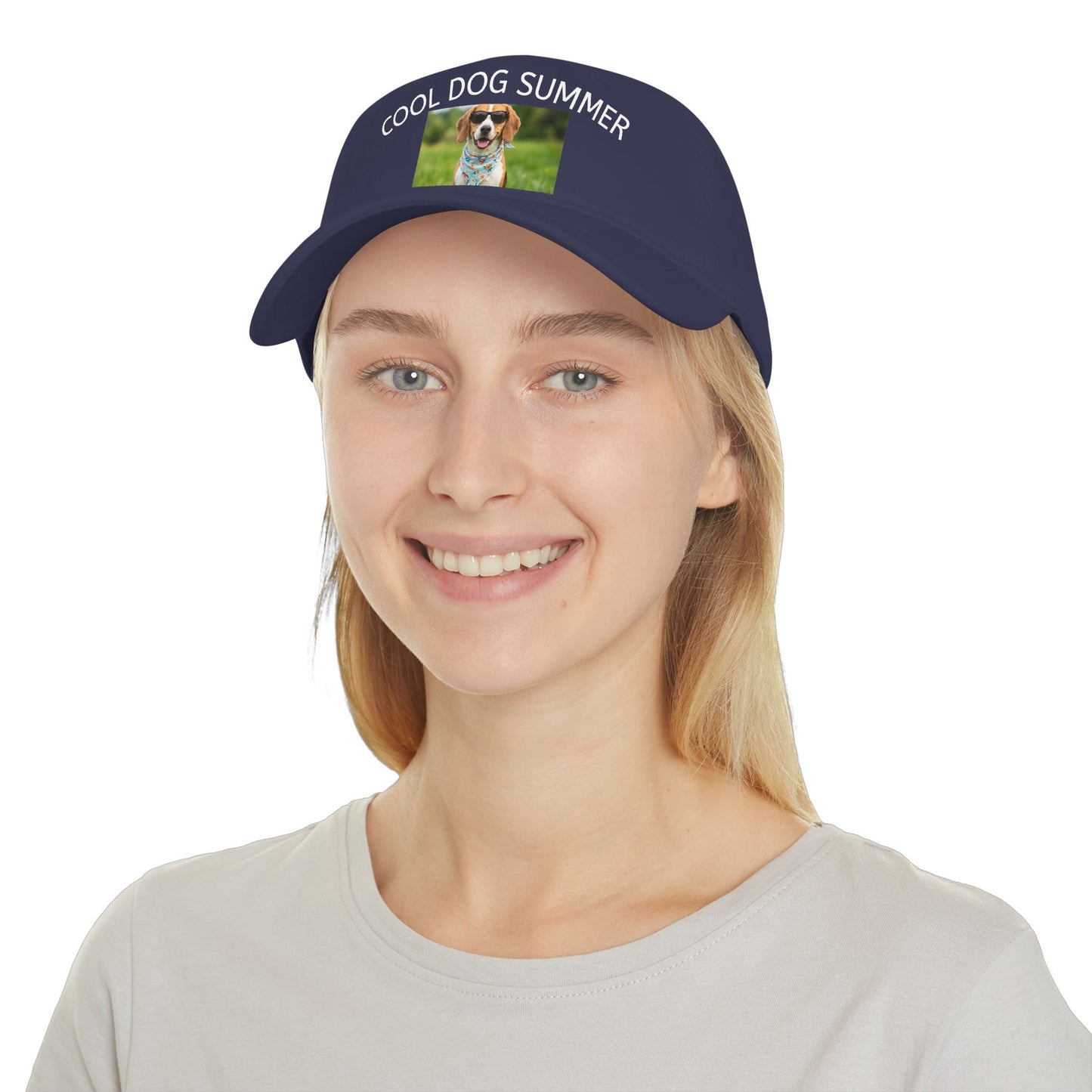 Design your way! Personalized Photo Baseball Cap — Custom Pet Image Low-Profile Hat