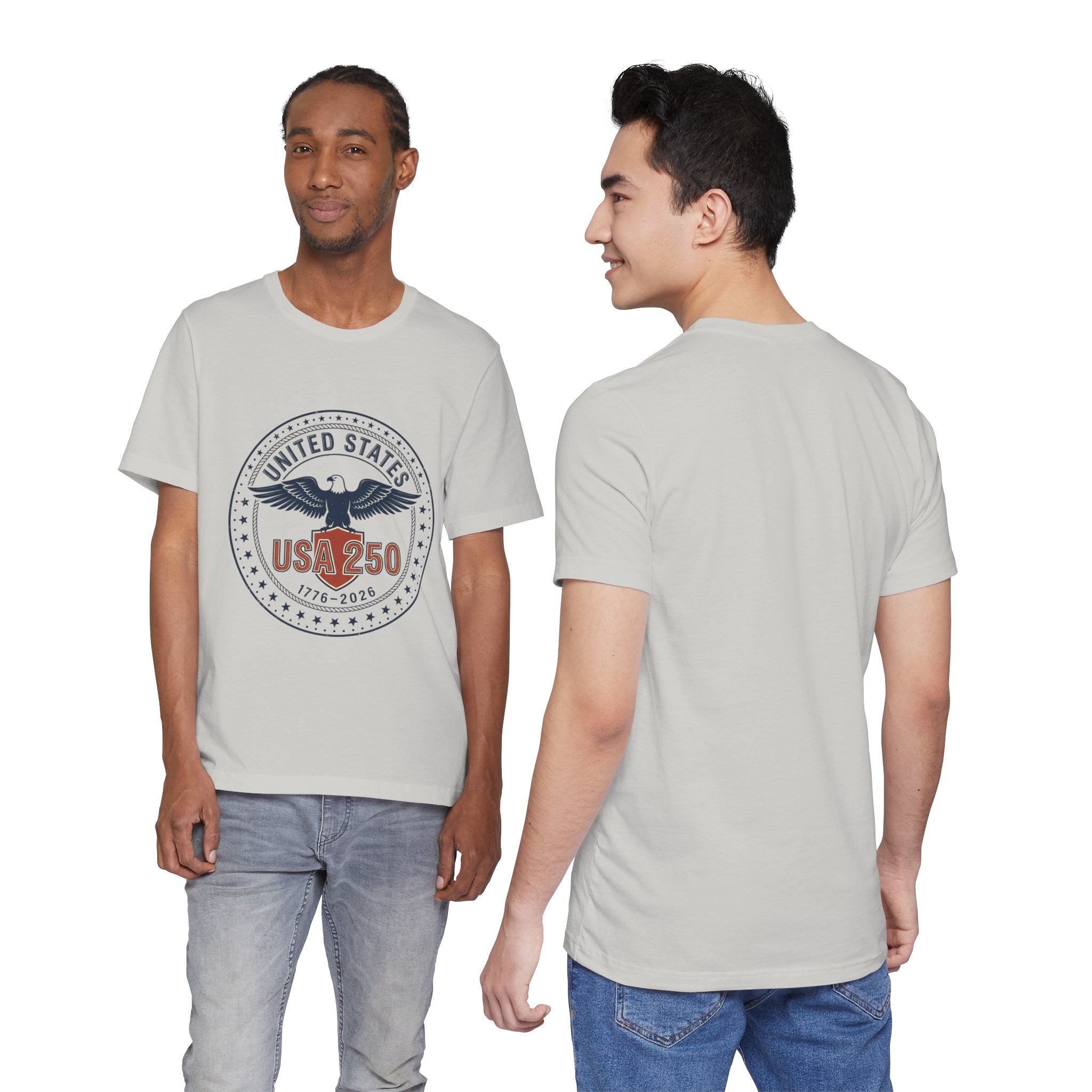 USA 250th Birthday Eagle Seal T-Shirt | 1776-2026 4th of July Patriotic Birthday