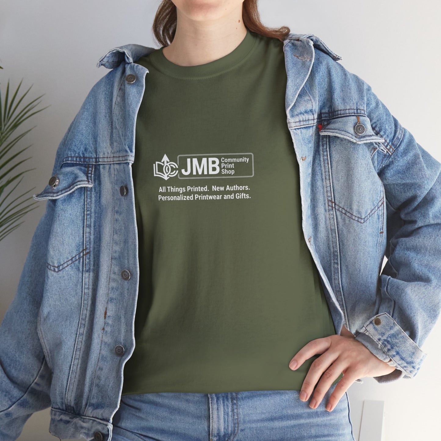 T-Shirt — Minimalist JMB Logo Tee (Small Chest Print)