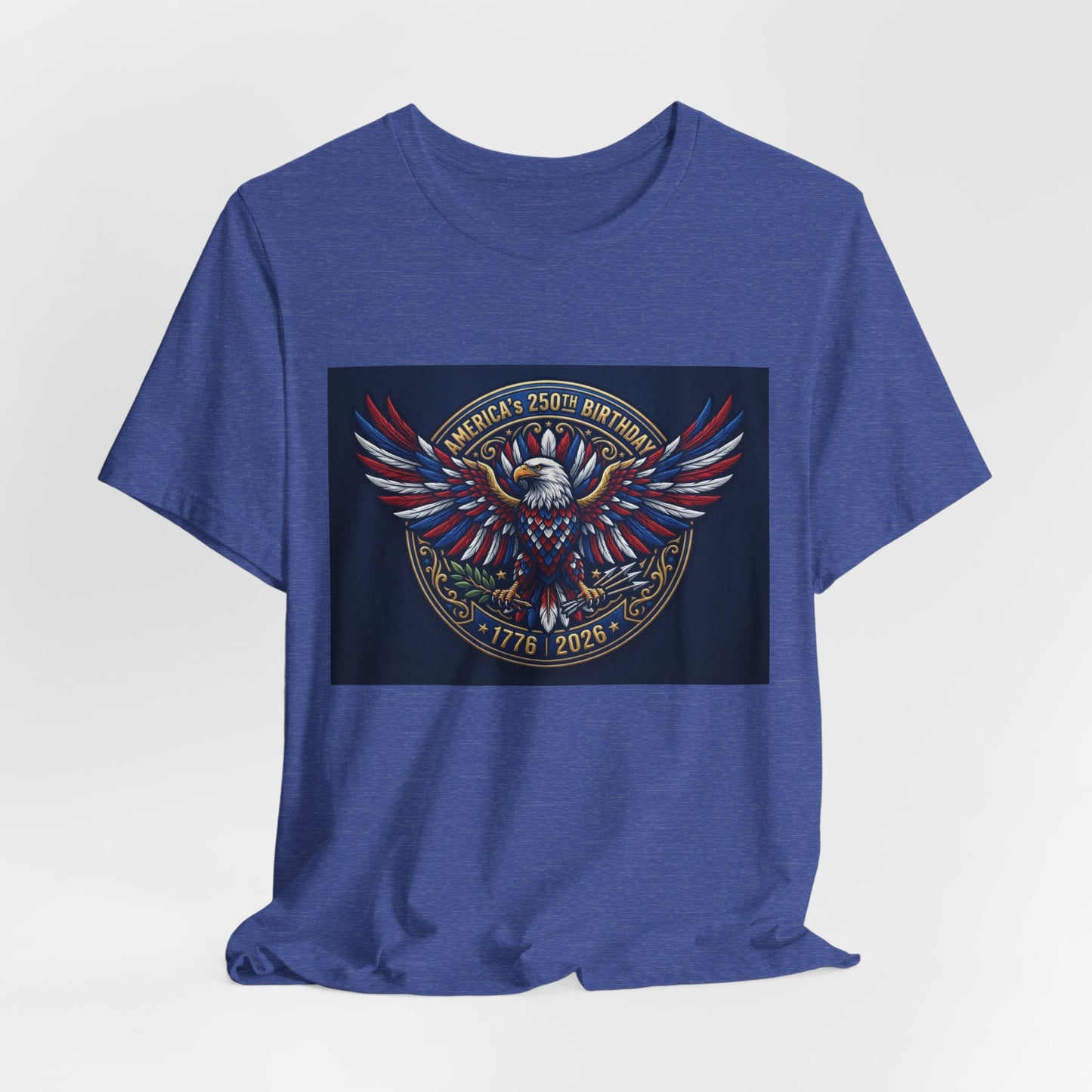 Patriotic Eagle 250th Anniversary T-Shirt — America 1776–2026 Commemorative Tee