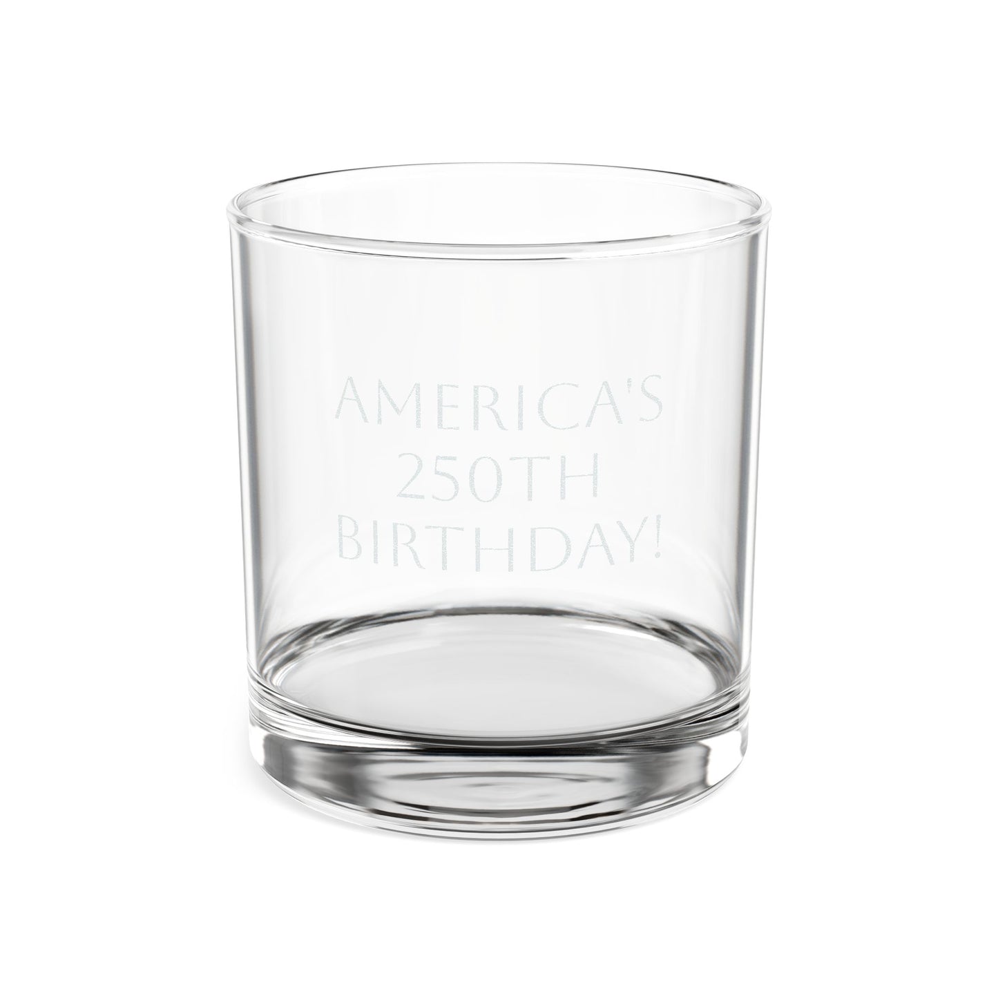 Engraved Whiskey Glass (10.5 oz) — Personalized Birthday & Milestone Rocks Glass