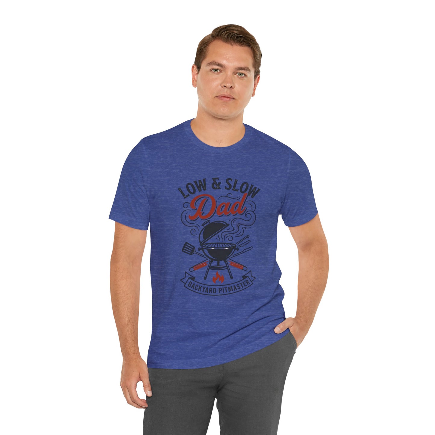 Low & Slow Dad Grill T-Shirt | Father’s Day BBQ Pitmaster Tee