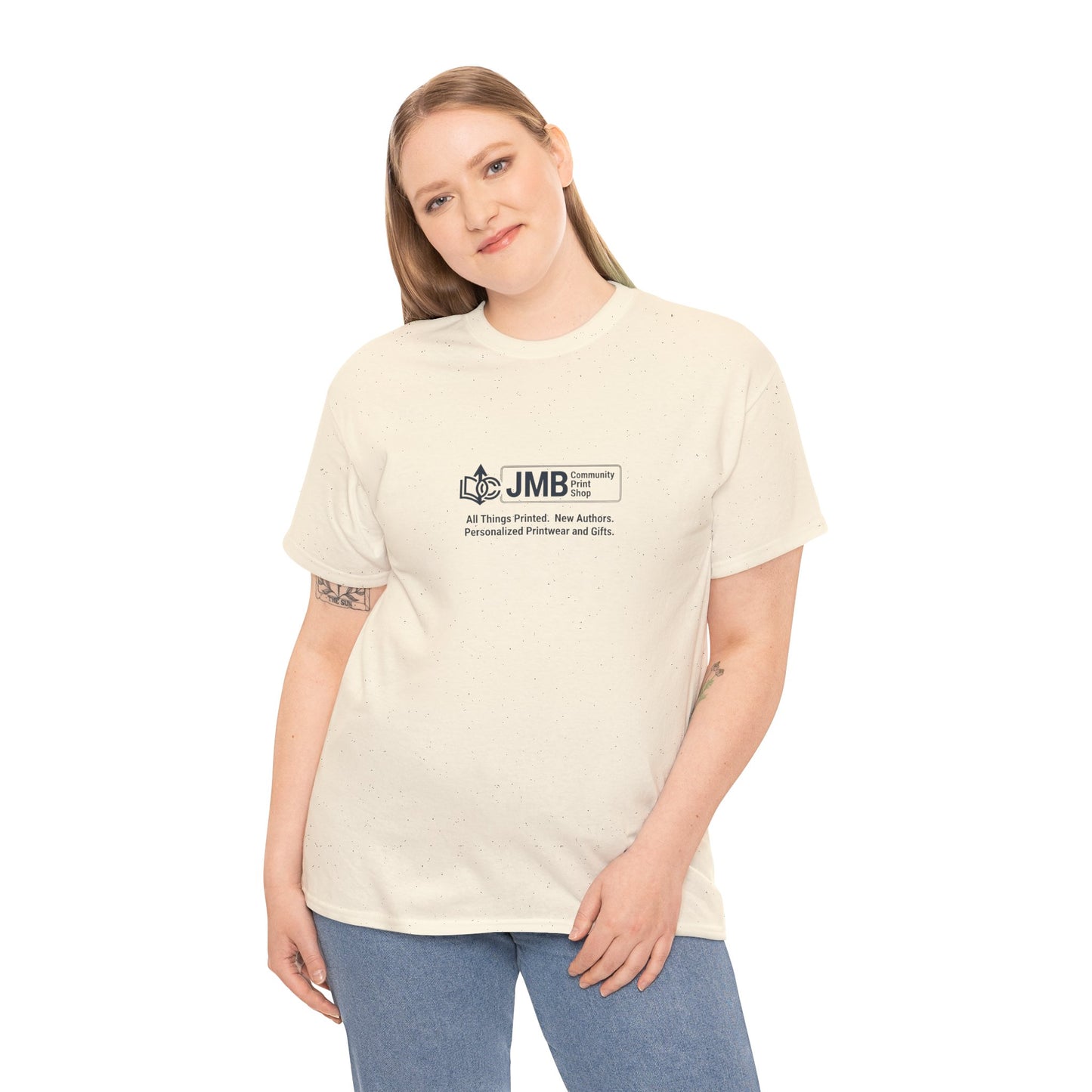 T-Shirt — Minimalist JMB Logo Tee (Small Chest Print)