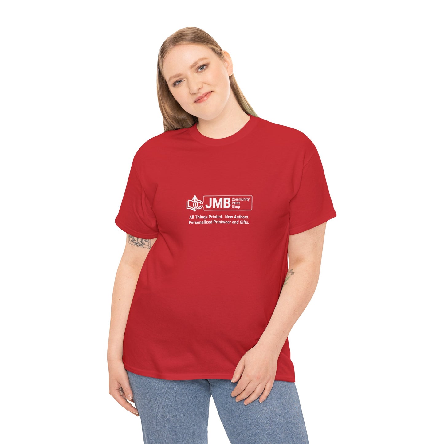 T-Shirt — Minimalist JMB Logo Tee (Small Chest Print)