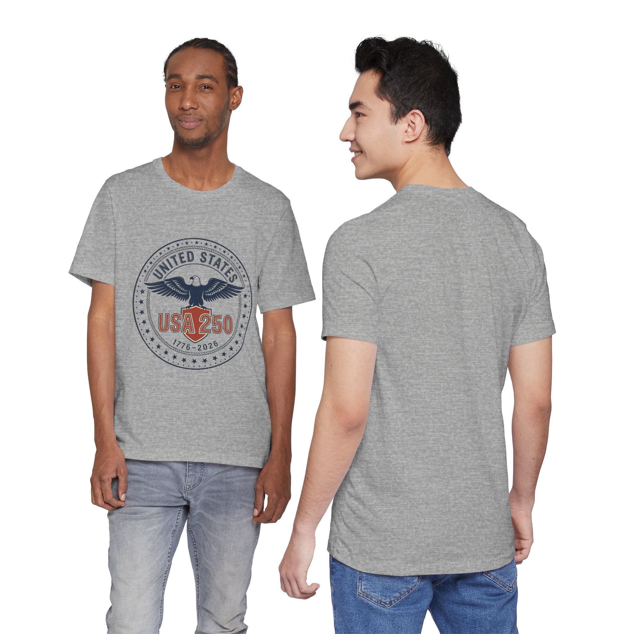 USA 250th Birthday Eagle Seal T-Shirt | 1776-2026 4th of July Patriotic Birthday