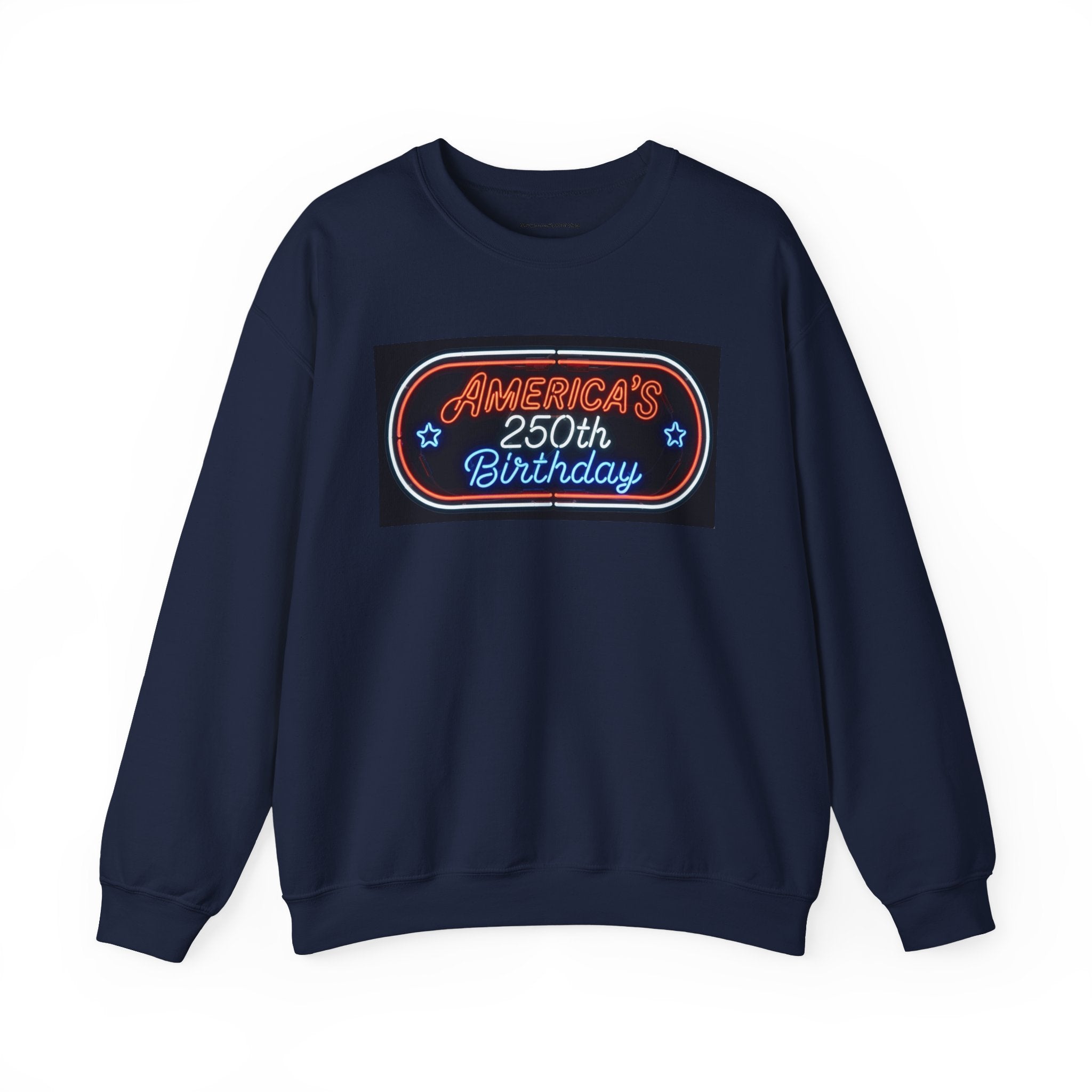 America's 250th Birthday Sweatshirt — Patriotic 4th of July Crewneck
