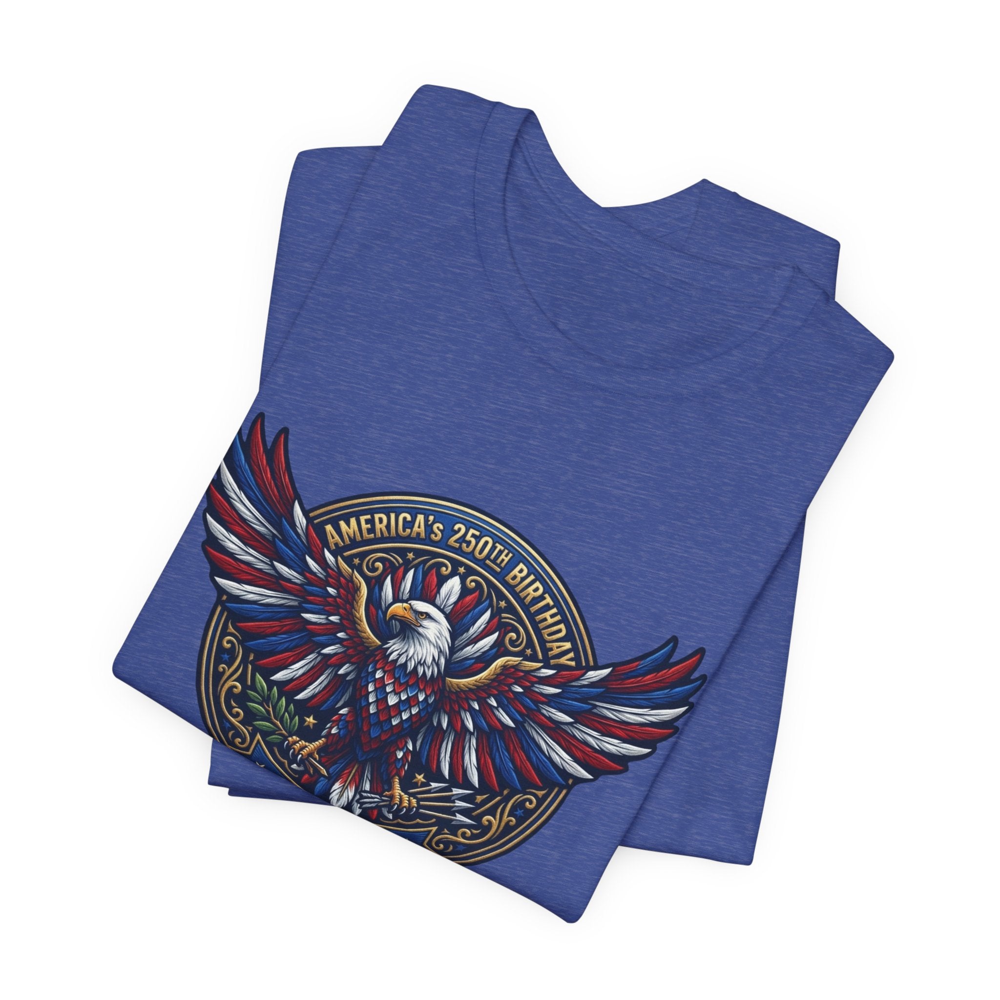 Patriotic Eagle America's 250th Birthday T-Shirt — 1776–2026 Commemorative Tee