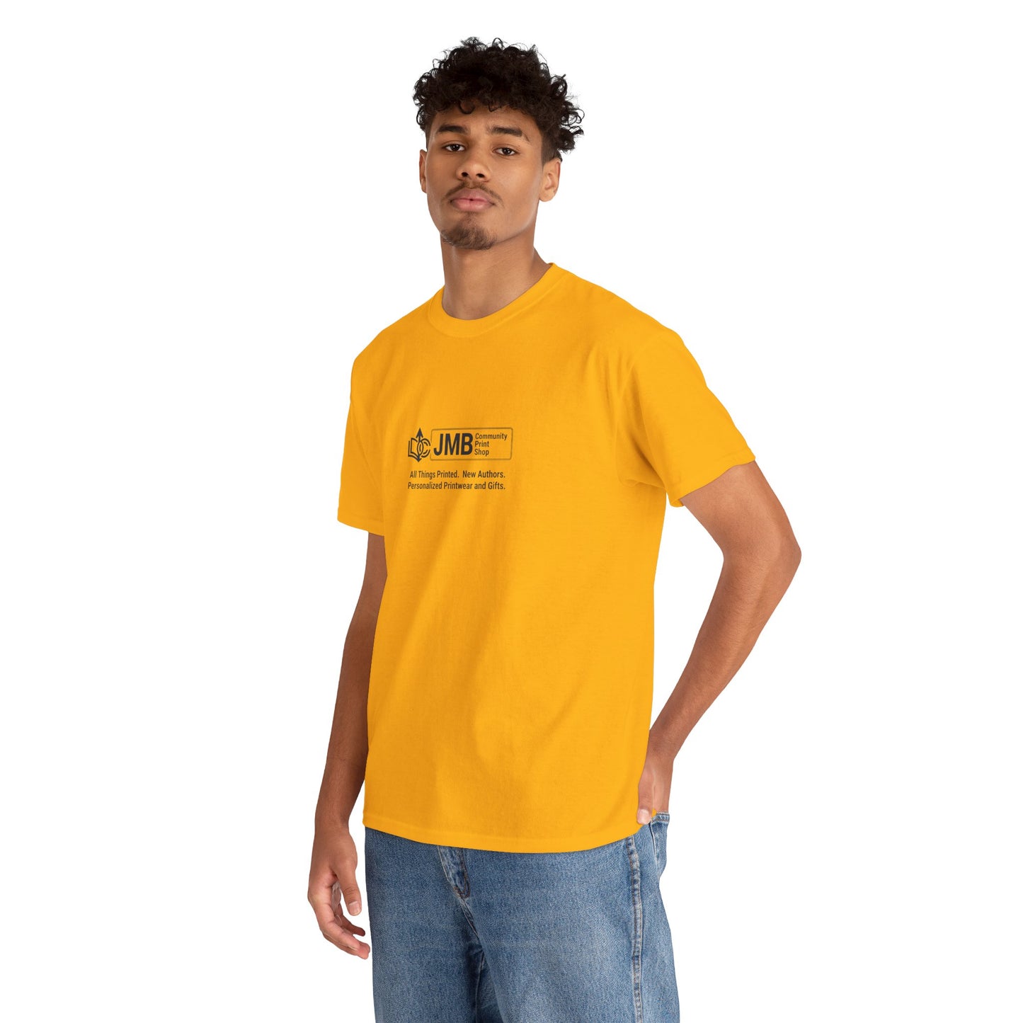 T-Shirt — Minimalist JMB Logo Tee (Small Chest Print)