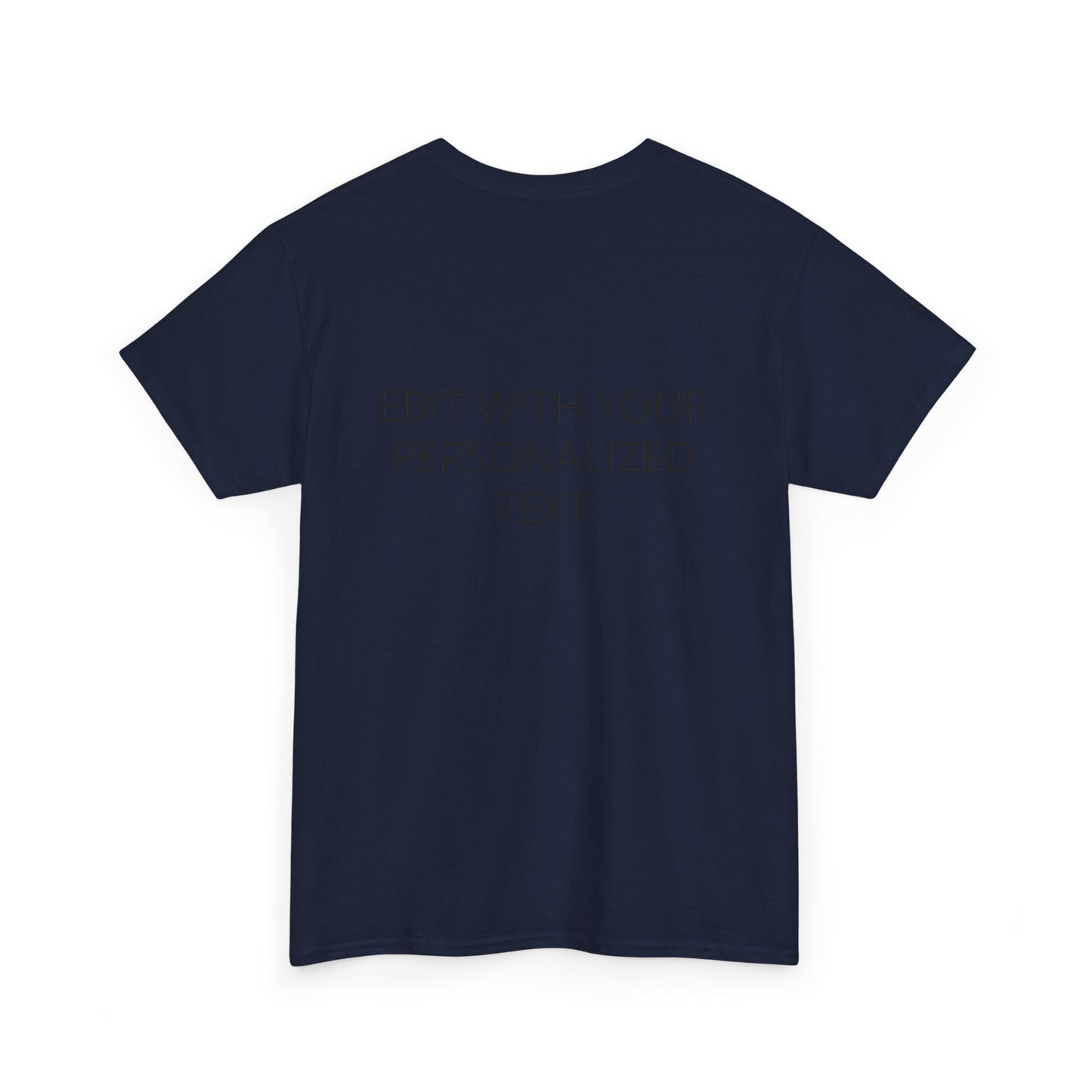 Fully Customizable Multi-Photo T-Shirt – Personalized Text & Image 5-Zone Tee