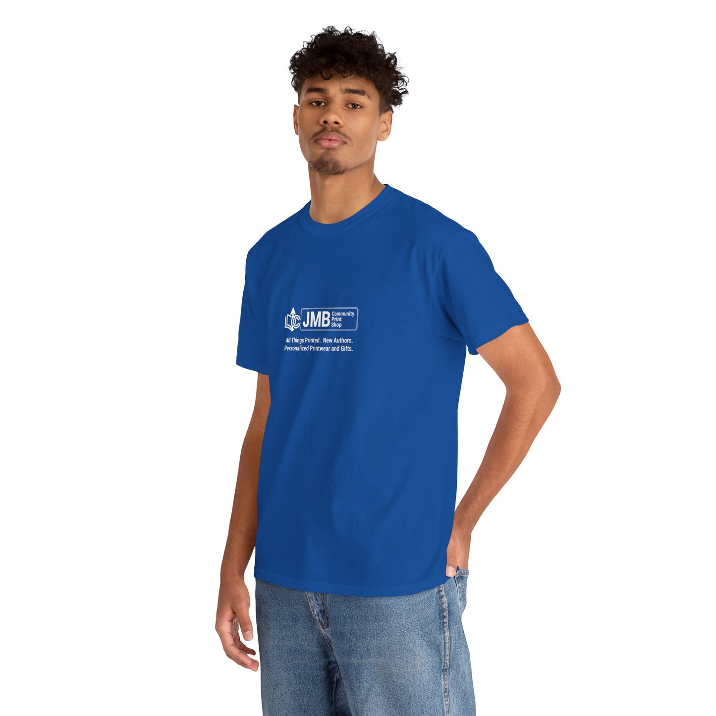 T-Shirt — Minimalist JMB Logo Tee (Small Chest Print)