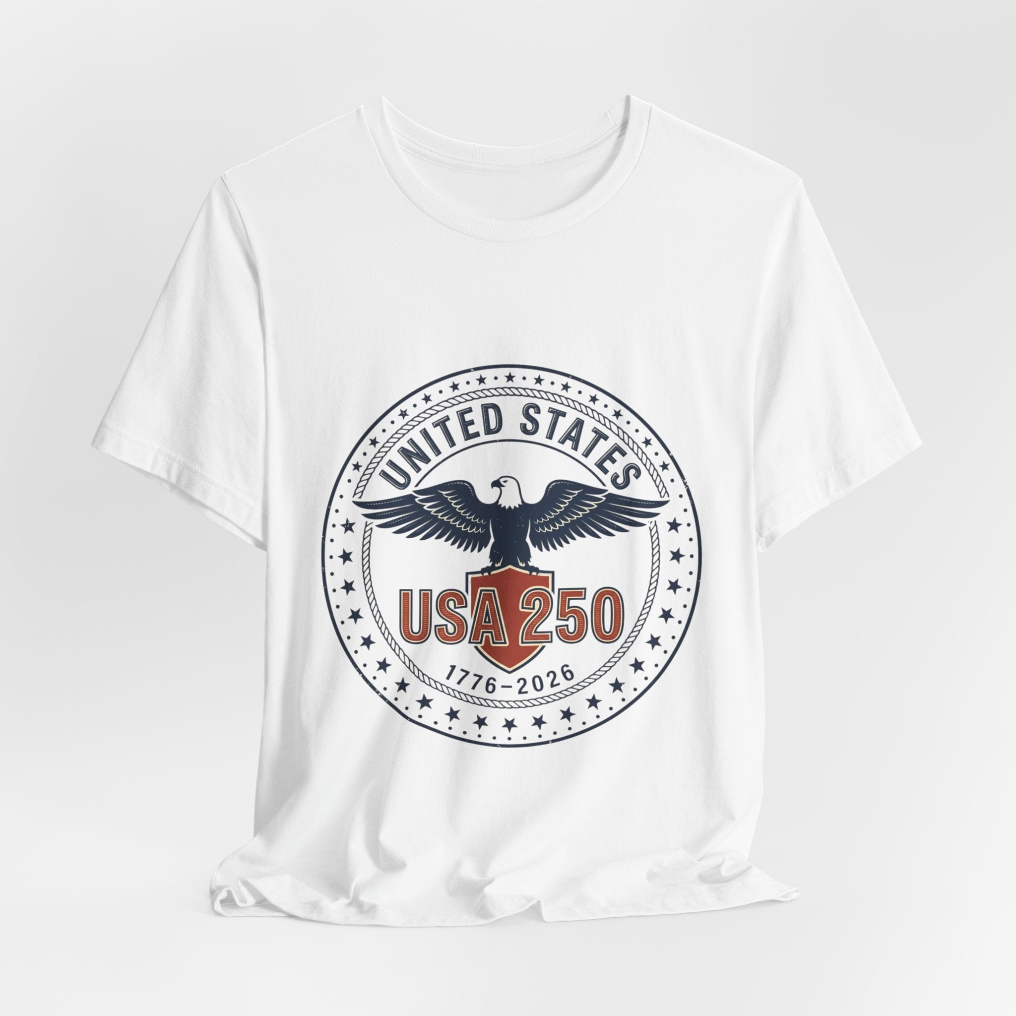 USA 250th Birthday Eagle Seal T-Shirt | 1776-2026 4th of July Patriotic Birthday