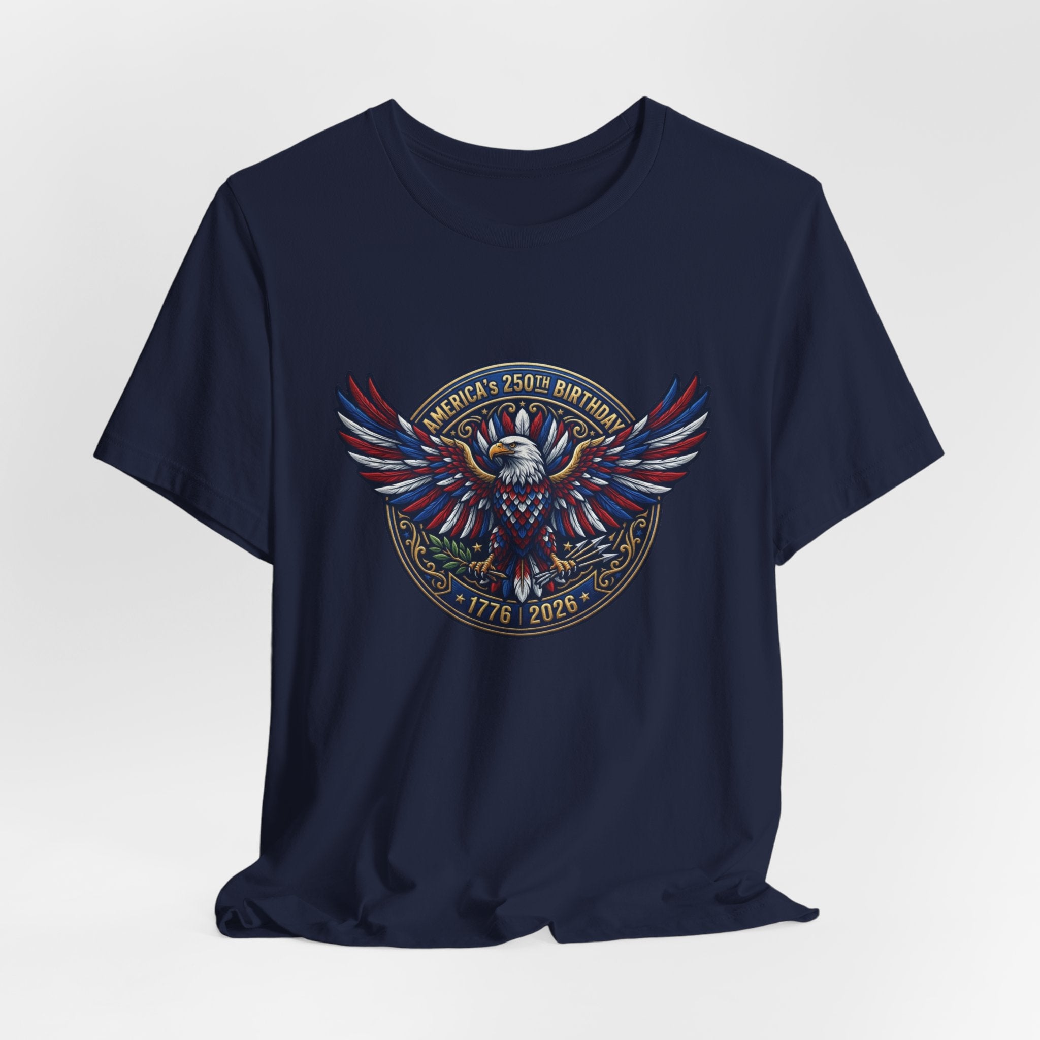 Patriotic Eagle America's 250th Birthday T-Shirt — 1776–2026 Commemorative Tee
