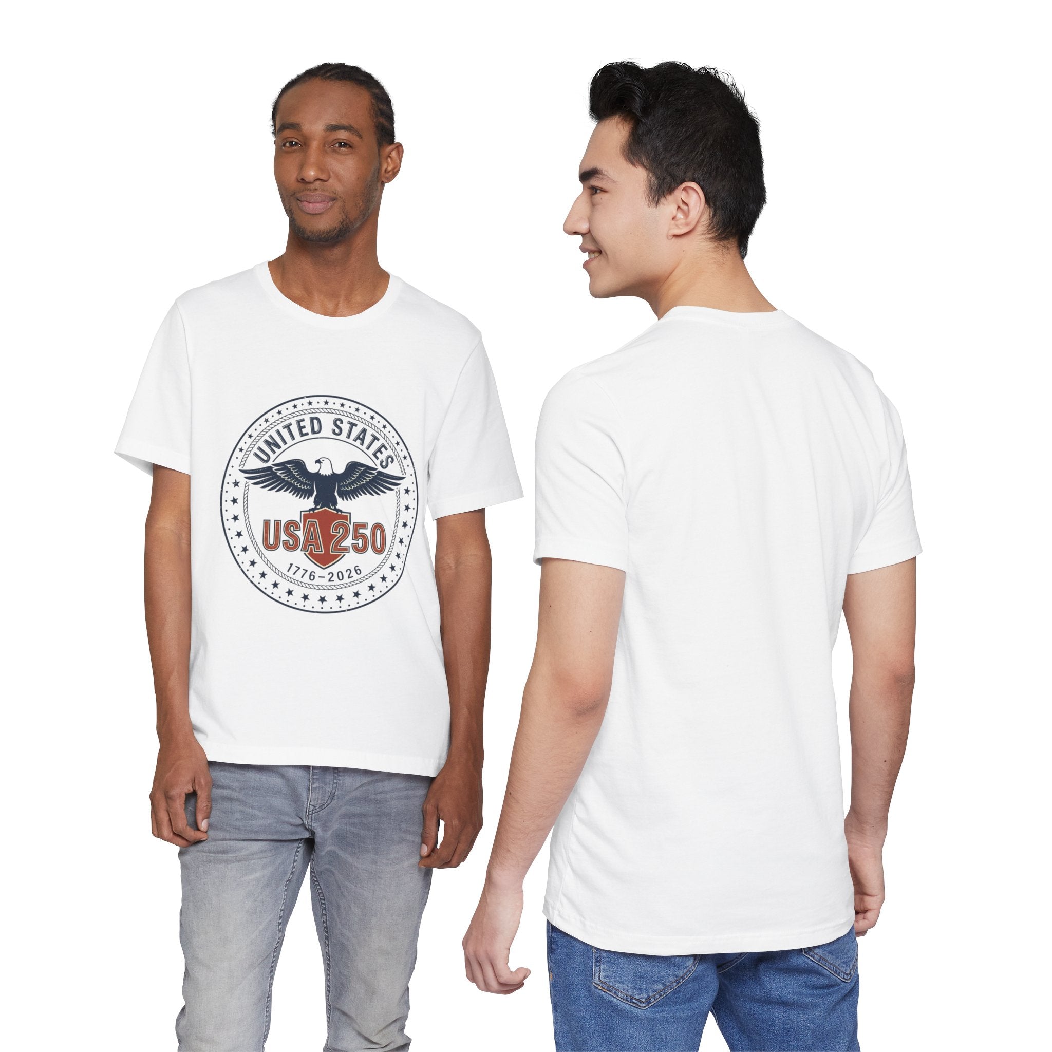 USA 250th Birthday Eagle Seal T-Shirt | 1776-2026 4th of July Patriotic Birthday