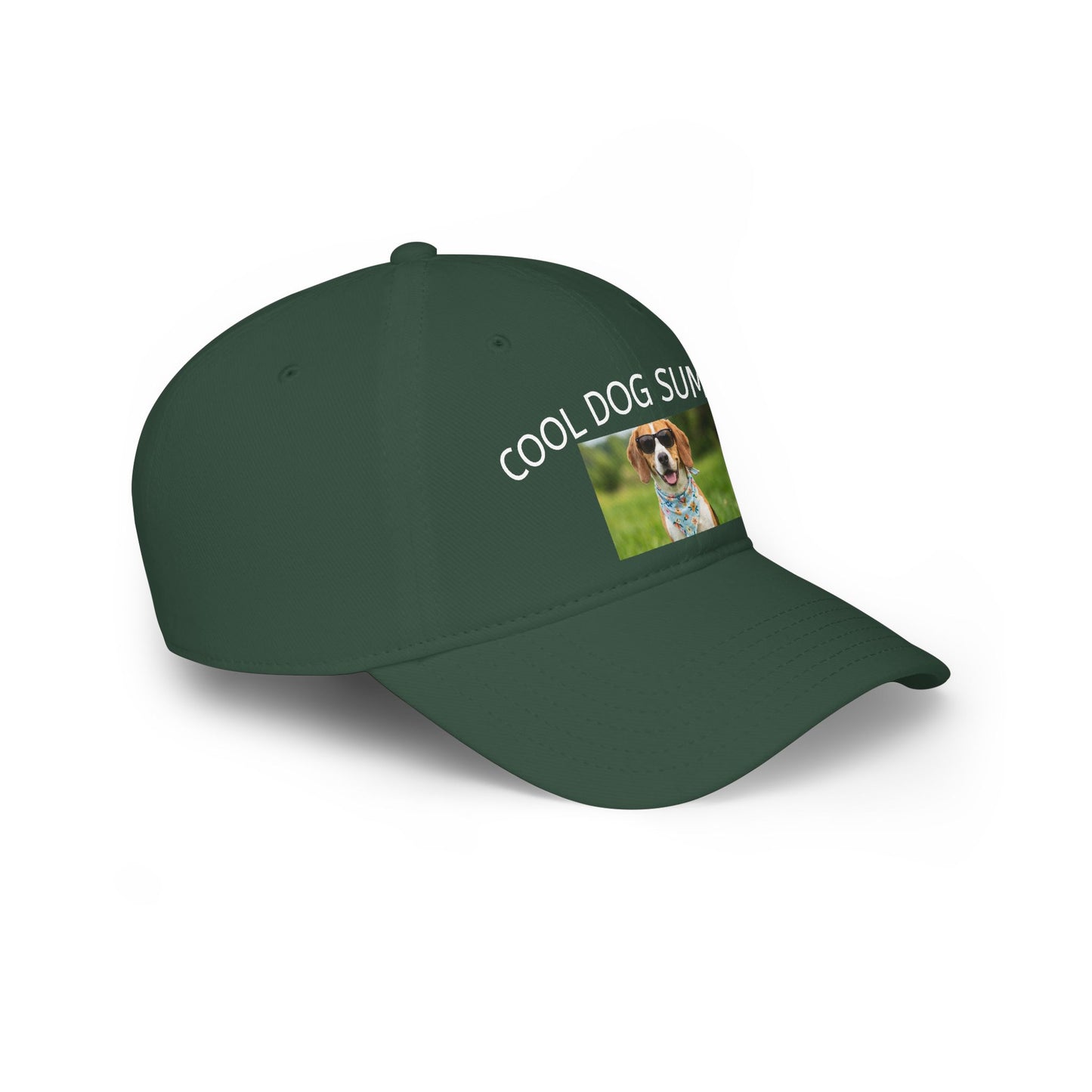Design your way! Personalized Photo Baseball Cap — Custom Pet Image Low-Profile Hat