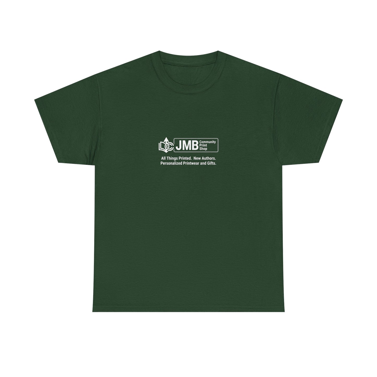 T-Shirt — Minimalist JMB Logo Tee (Small Chest Print)